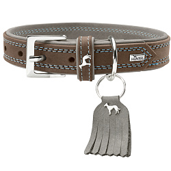 Hunter ошейник для собак Lucca Petit 32/3 (24-28 см) кожа, серый СКИДКА 50% Hunter ошейник для собак Lucca Petit 32/3 (24-28 см) кожа, серый СКИДКА 50%