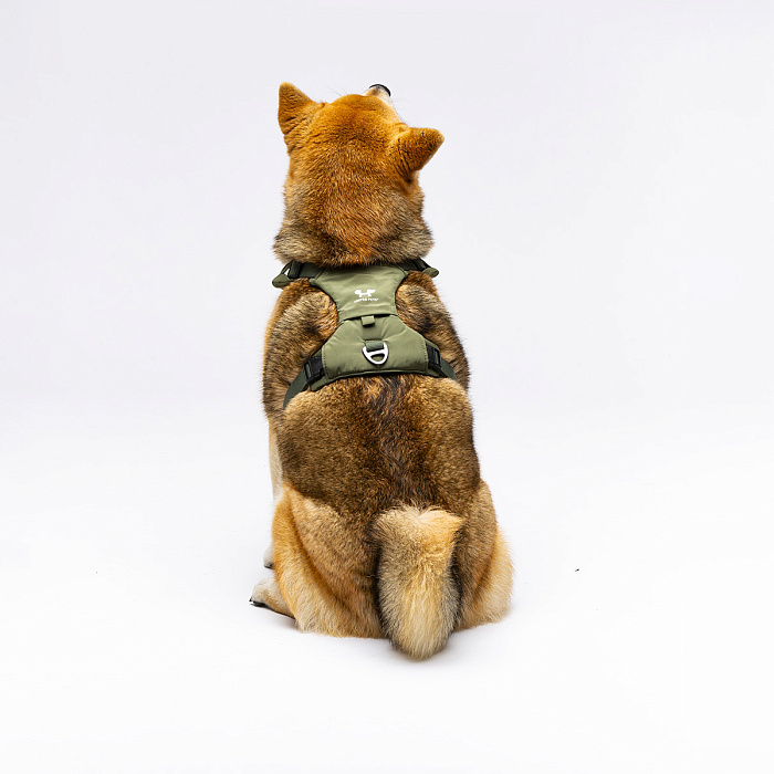 Шлейка United Pets для собак Citylife Y-образная XS 15 x 38-48, хаки