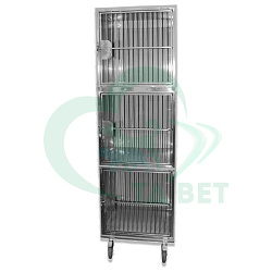 ТД ВЕТ Модуль клеток из полипропилена, 3х ярусный из 3 клеток 1/1/1, 600x600x1810(1970)h