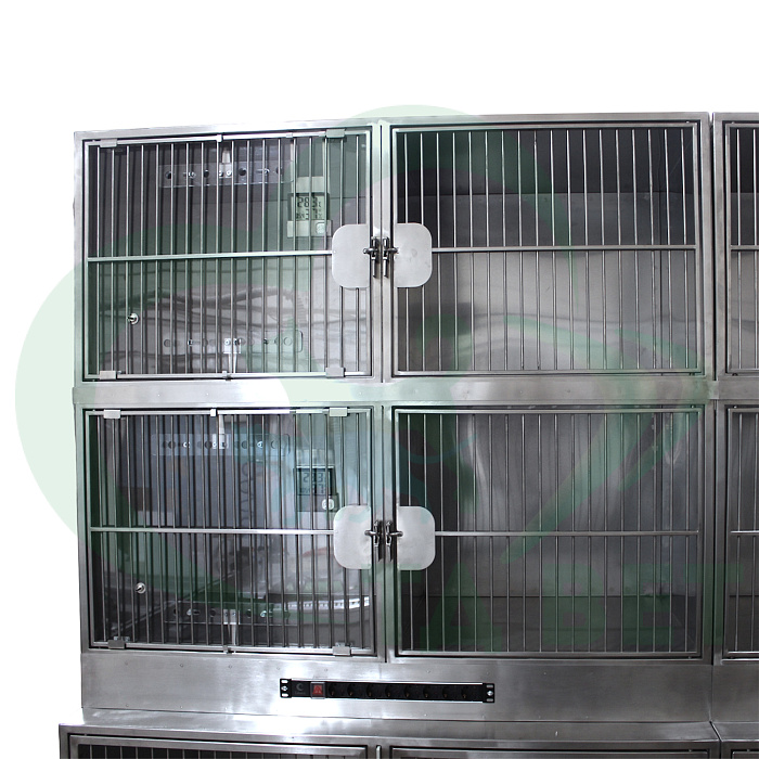 ТД ВЕТ Модуль из 12 клеток из нерж.стали 2900х800(700)х2140(2300)h с колесами