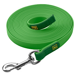 Hunter поводок для собак Convenience, 20/1200, биотан, яблочный зеленый СКИДКА 50%