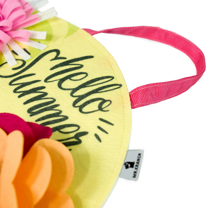 Нюхательная игрушка-сумка Mr.Kranch Фламинго диаметр 50 см СКИДКА 50%