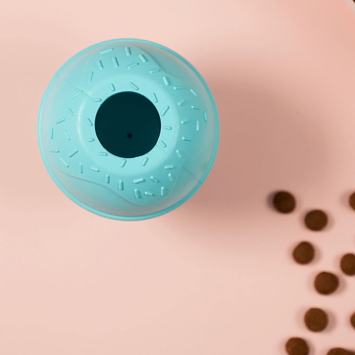 Игрушка Mr.Kranch для собак Мороженое 8*9 см голубая с ароматом курицы