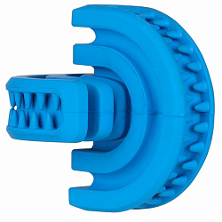 Игрушка Mr.Kranch для собак Головоломка дентальная 8*8.5 см синяя с ароматом курицы