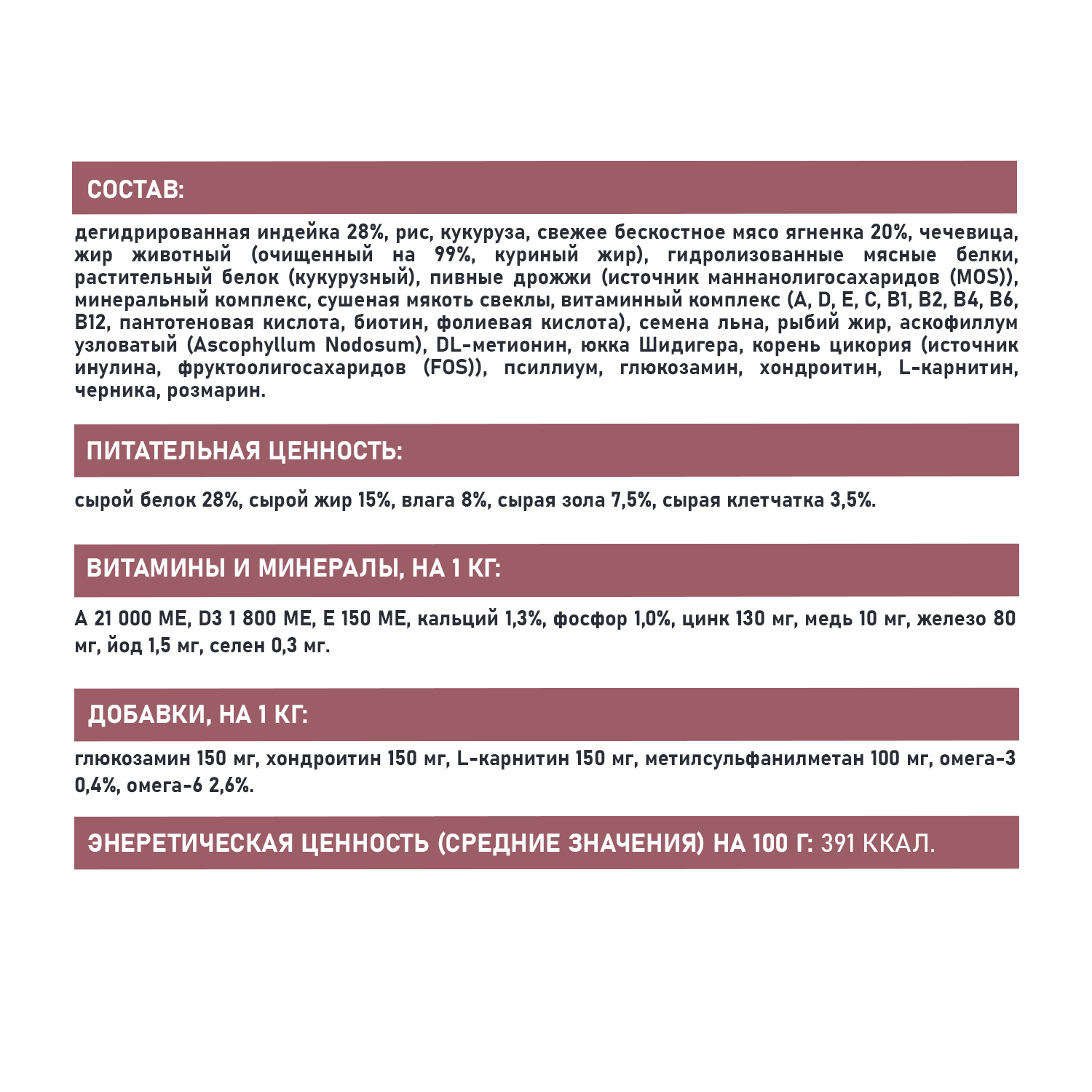 Сухой корм AWARD SPECIAL CARE Toy Breed Support для взрослых собак мелких и миниатюрных пород со свежим мясом ягненка 1,5кг