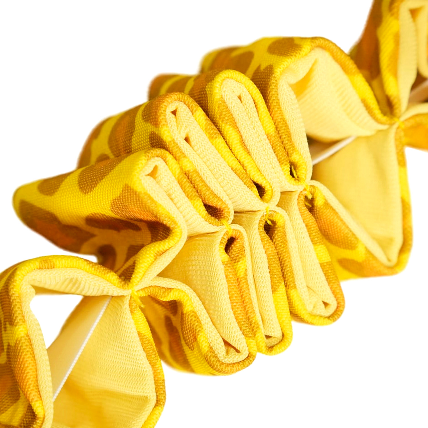 Игрушка Mr.Kranch для собак Жираф с карманами под лакомство 36 см желтая