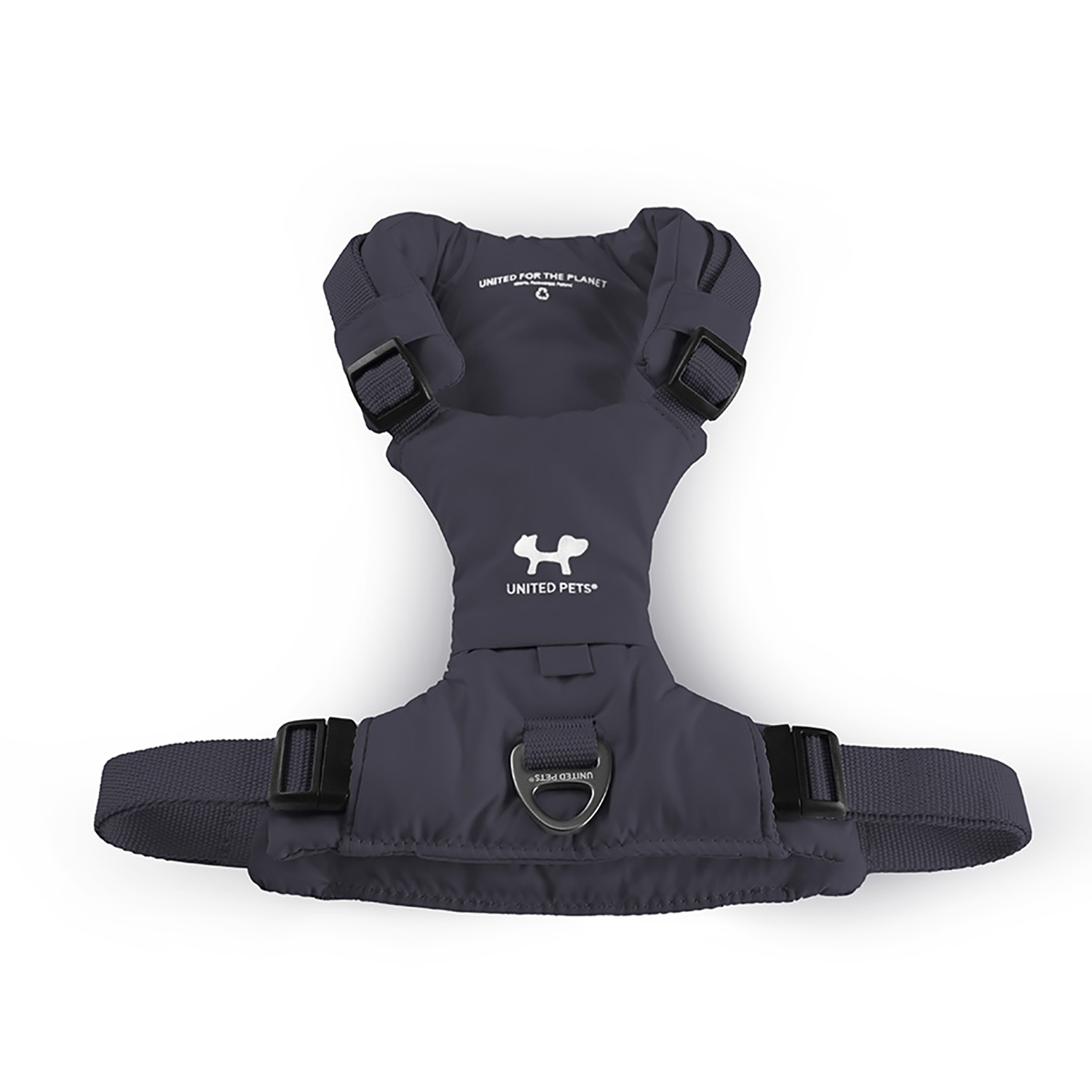 Шлейка United Pets для собак Citylife Y-образная S 15 x 45-60, черный