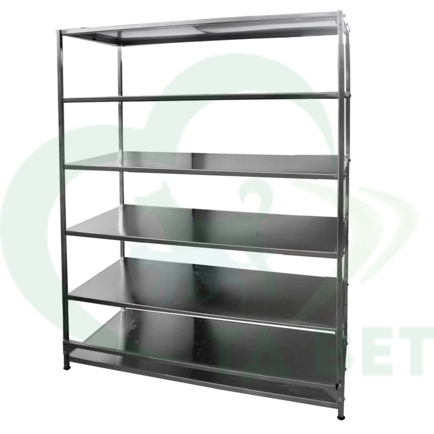 ТД ВЕТ Стеллаж 6 полок  разборный 1300х600х1680(1790)h на колесах