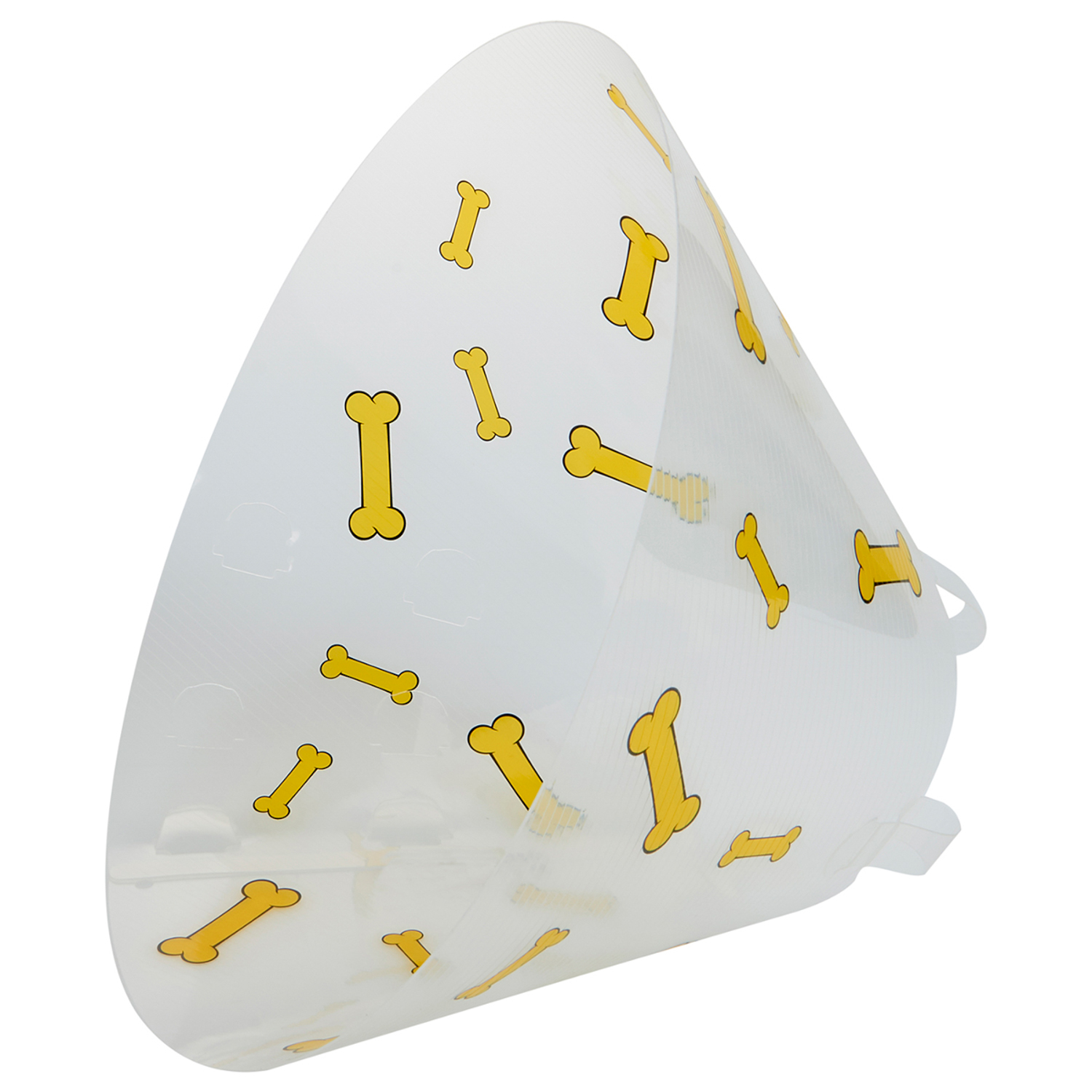 KRUUSE (из наличия) Воротник с дизайном (желтые кости) 20 см СКИДКА 80%