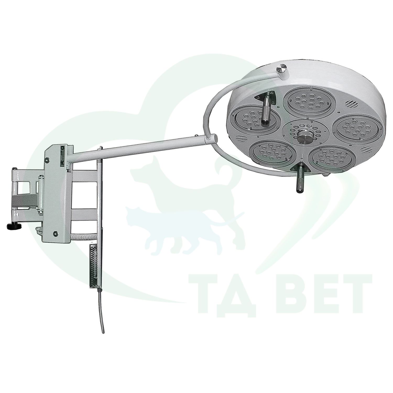 ТД ВЕТ Светильник ветеринарный хирургический настенный 734. Diode 6-ти ламповый