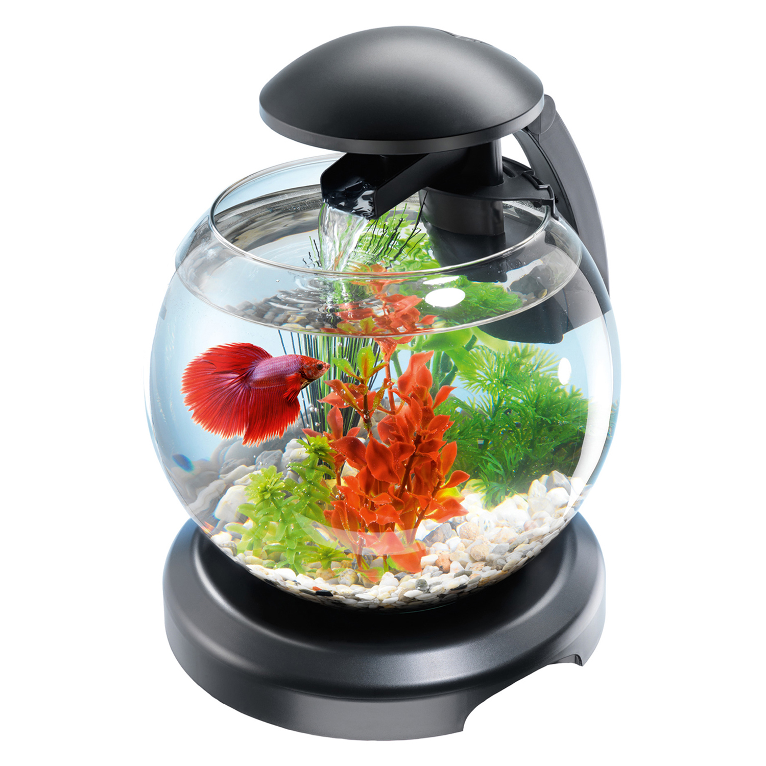 Tetra Cascade Globe аквариумный комплекс черный 6,8 л СКИДКА 40%