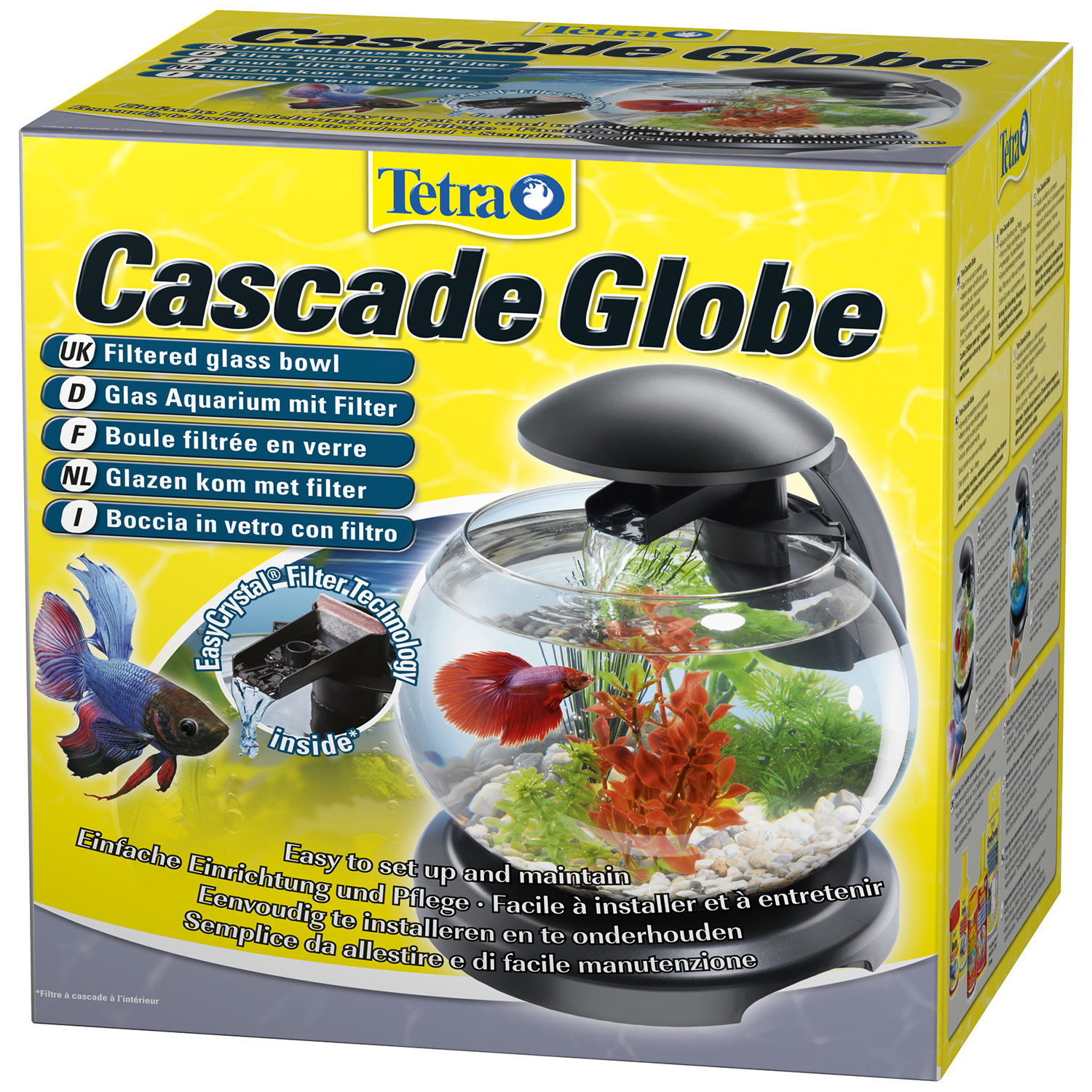 Tetra Cascade Globe аквариумный комплекс черный 6,8 л СКИДКА 40%