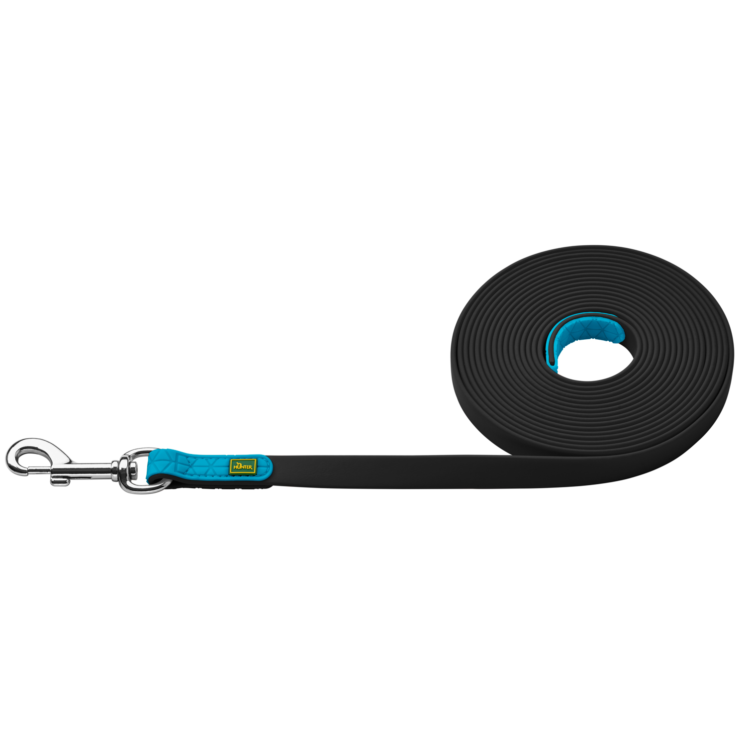 Hunter поводок для собак Convenience, 20/500, биотан, черный СКИДКА 40%