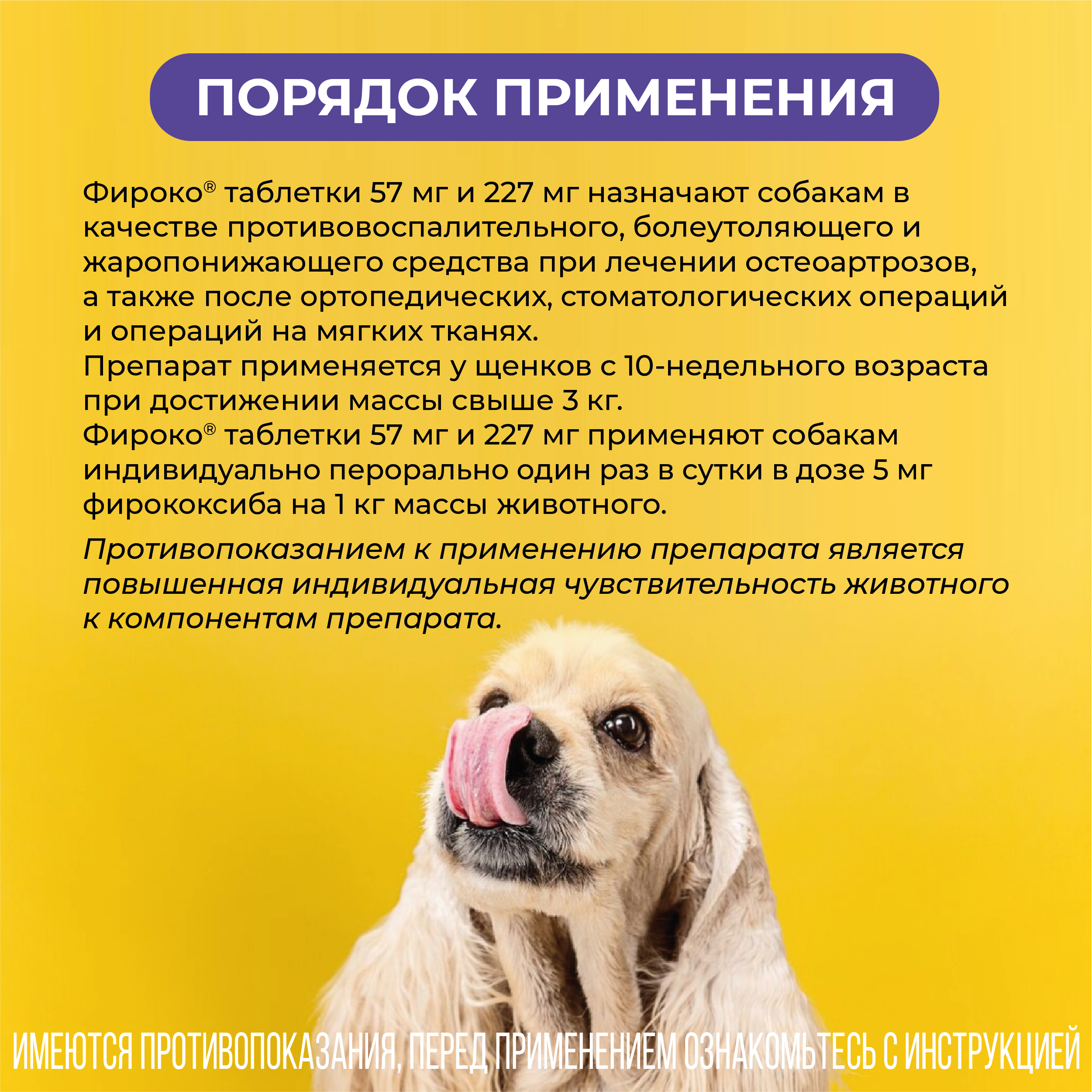 VIC Фироко® 227 мг для крупных собак, коробка 20 табл.