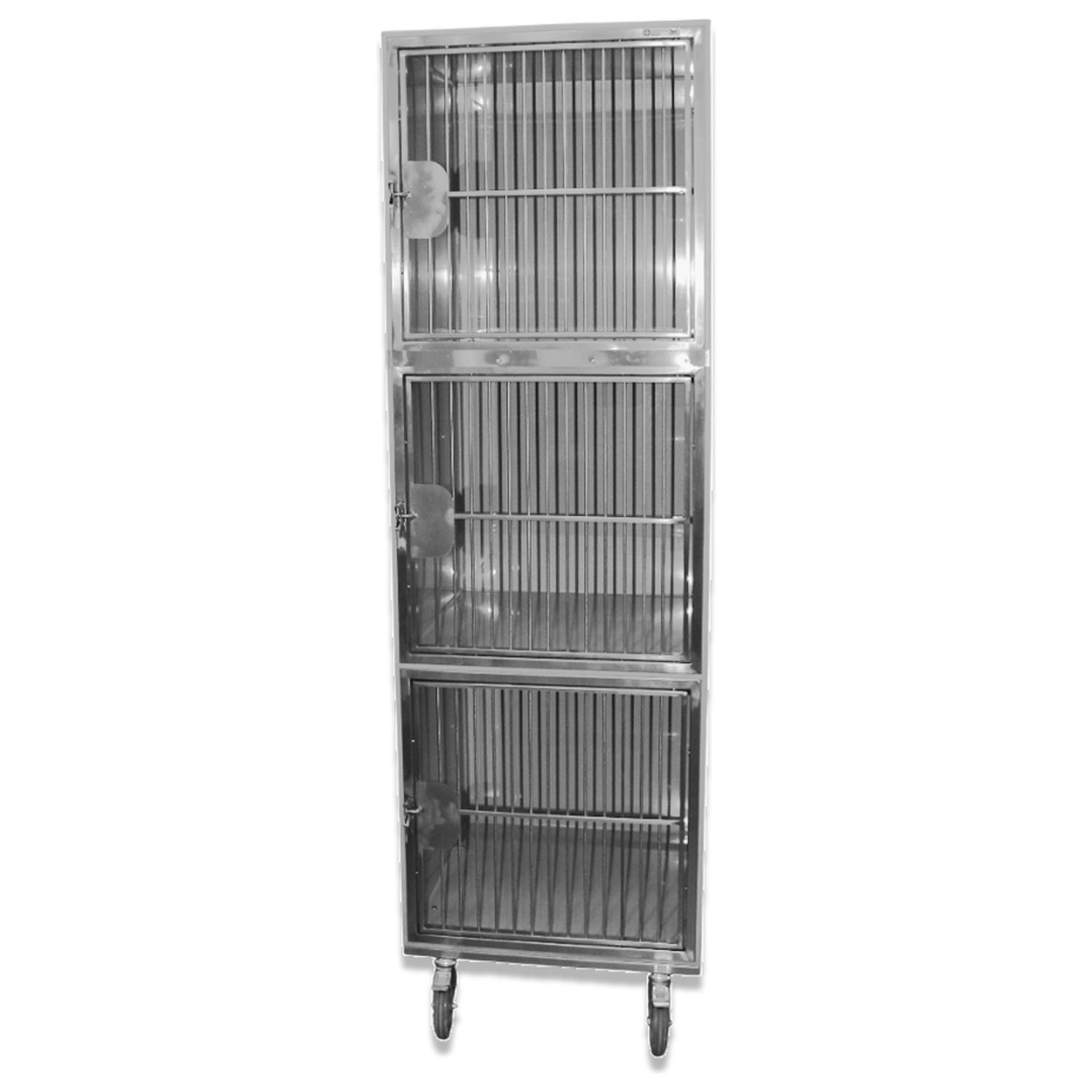 ТД ВЕТ Модуль клеток из полипропилена, 3х ярусный из 3 клеток 1/1/1, 600x600x1810(1970)h