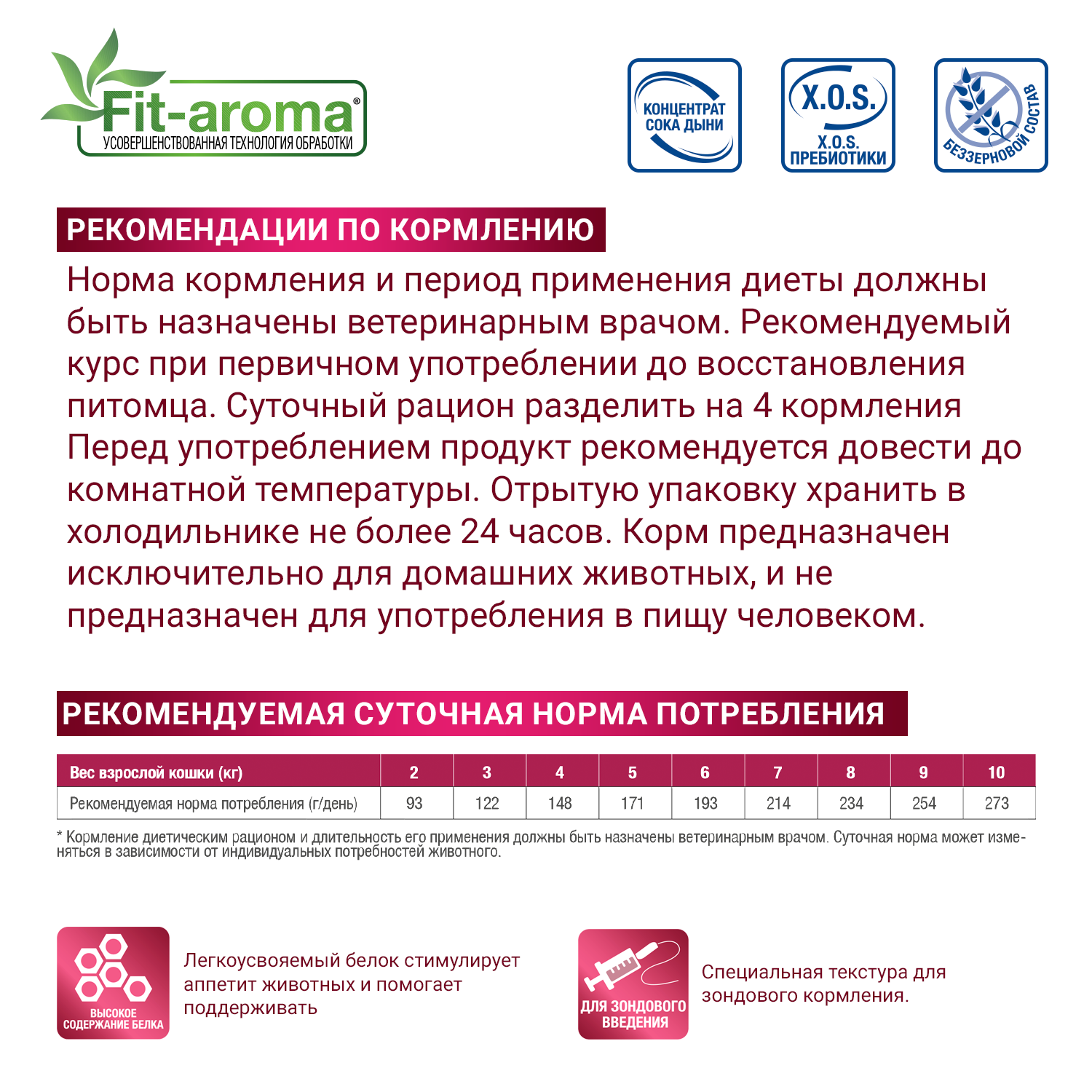 Диетический корм Monge VetSolution Cat Recovery Рекавери для кошек при восстановлении питания в период выздоровления 100 г