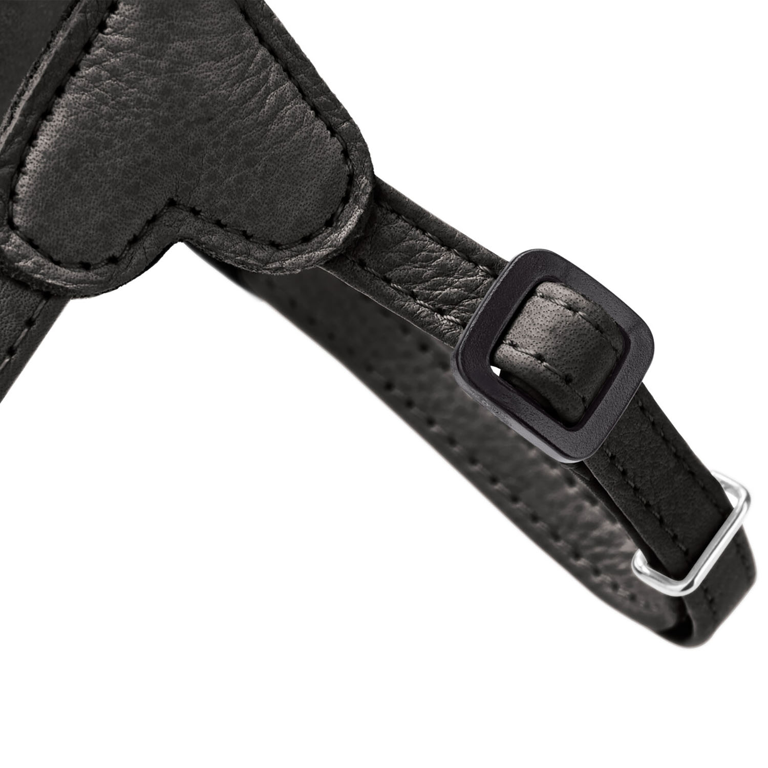 Hunter шлейка для собак Soho Mini XS (30-39 см), натуральная кожа, черная