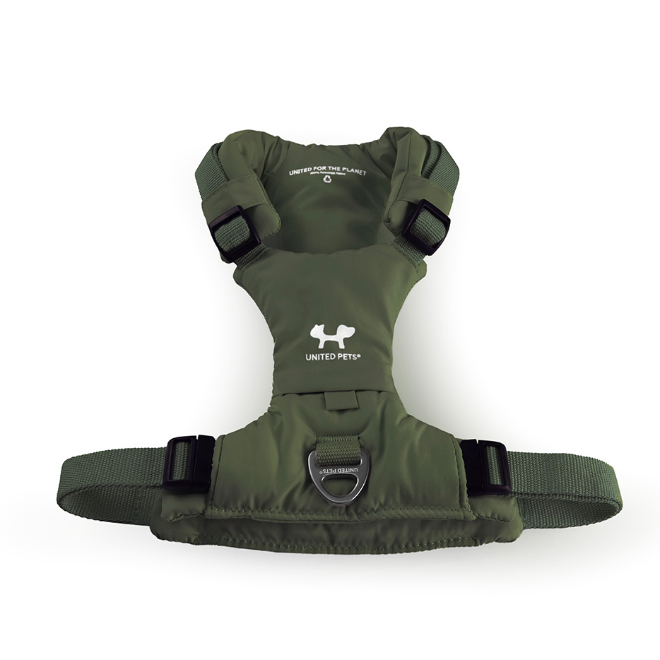 Шлейка United Pets для собак Citylife Y-образная XS 15 x 38-48, хаки