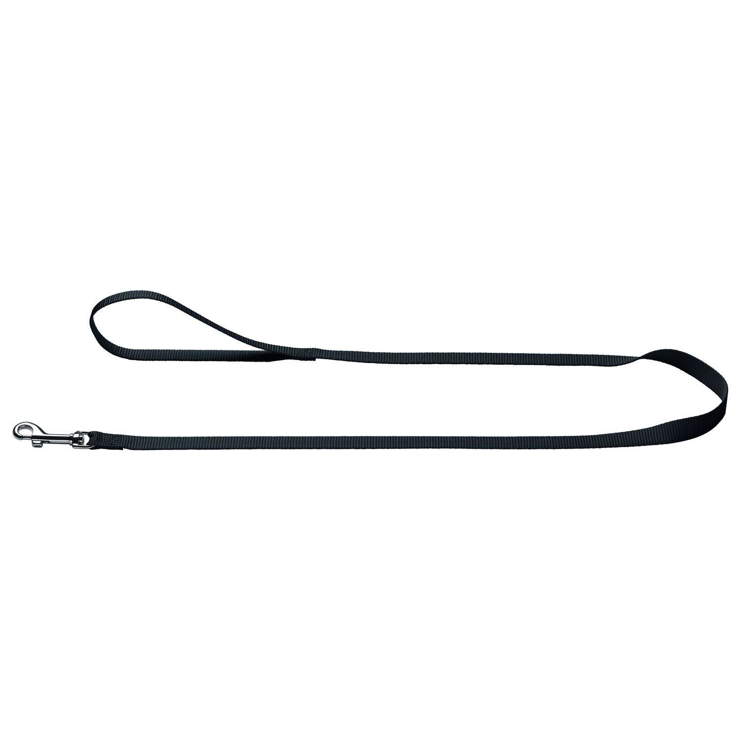 Поводок Hunter London для собак, ширина 20 мм, длина 100 см, нейлон, черный