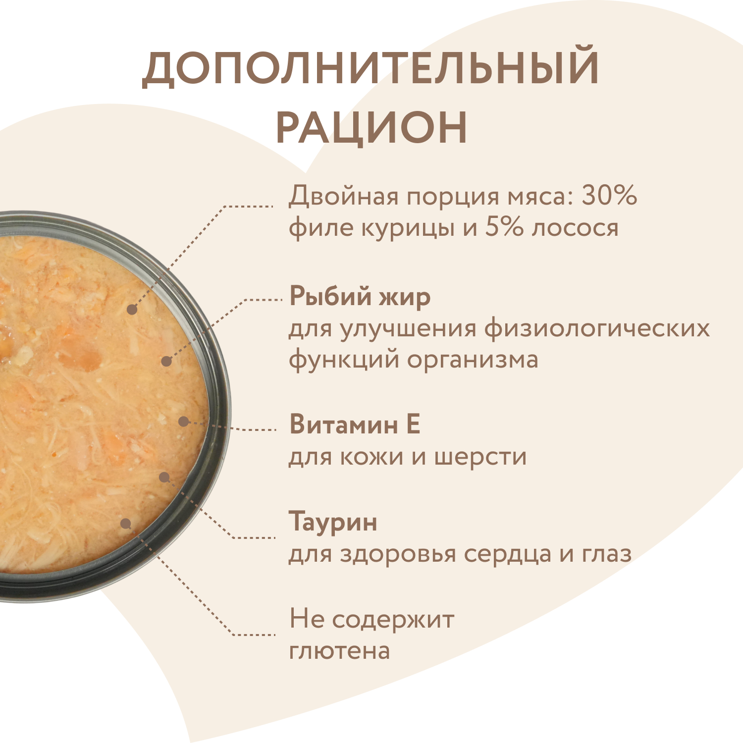 Влажный дополнительный корм Мнямс На каждый день для кошек и котят старше 6 месяцев "курица с лососем в нежном желе" 80 г