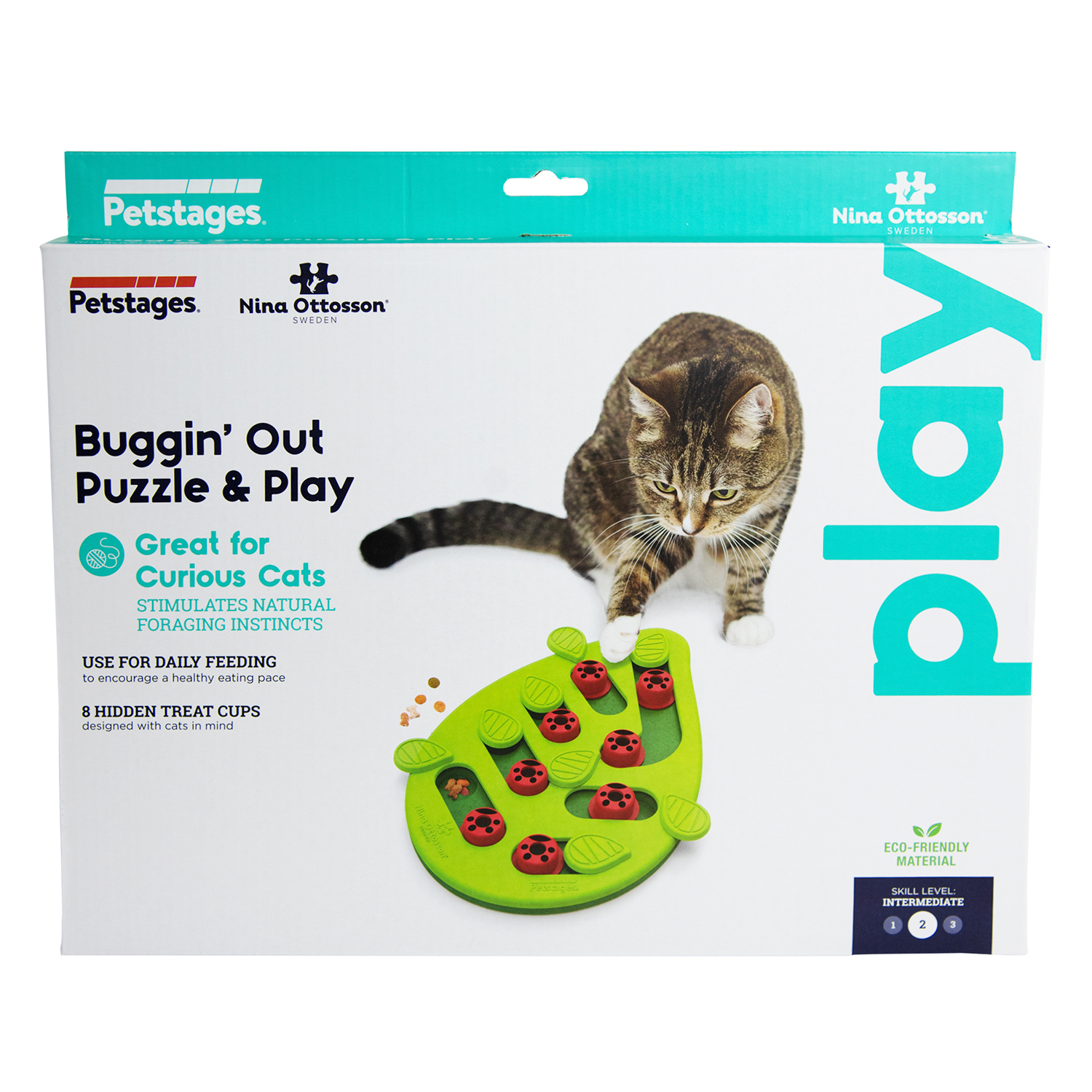 Игра-головоломка Nina Ottoson "Божьи коровки" для кошек и собак мелких пород СКИДКА 30%