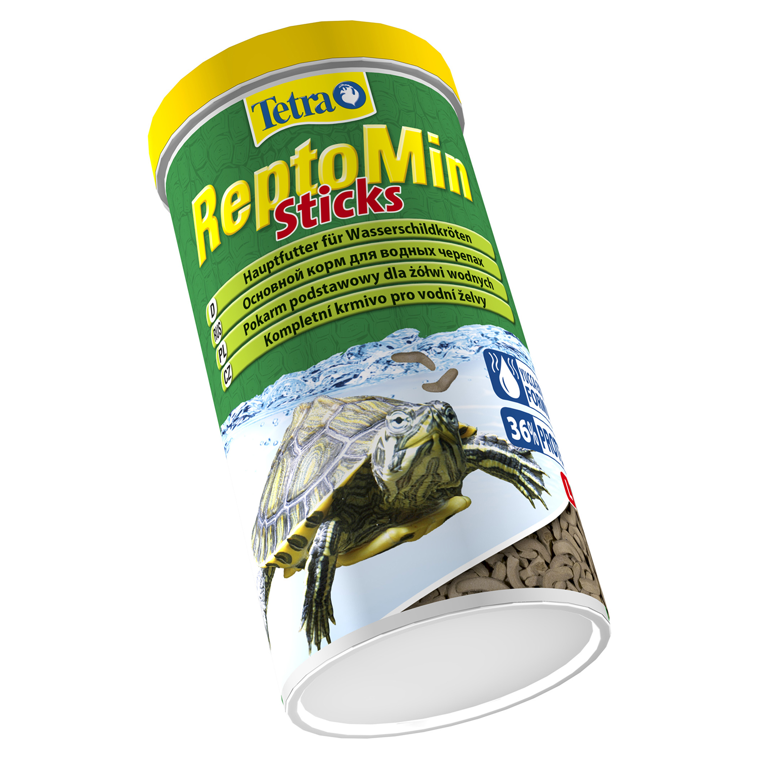 Tetra ReptoMin корм в виде палочек для водных черепах 1 л