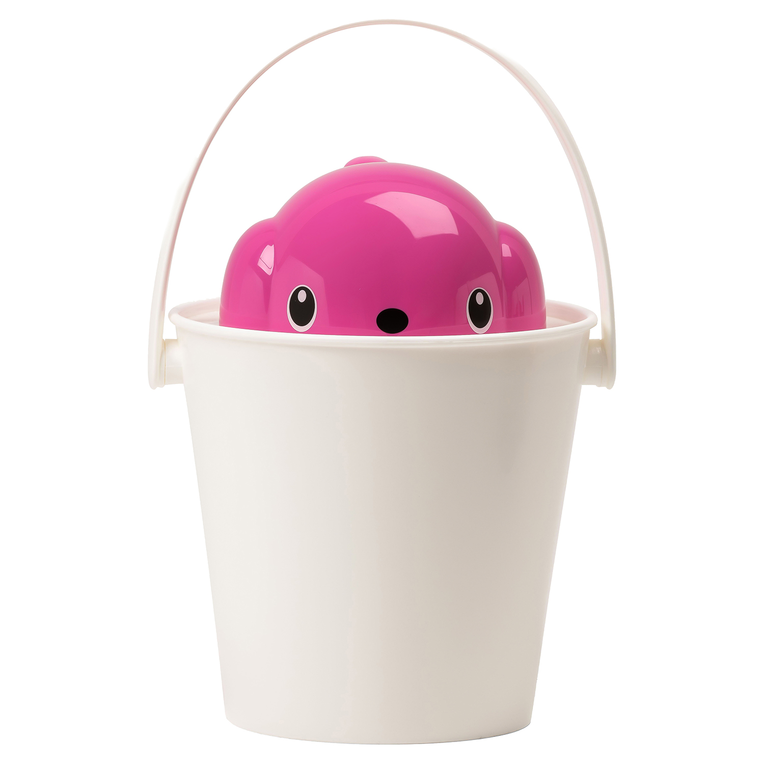 United Pets ведро для сухого корма "Dog-Crock" 7,5 л, белый/цикламен, для собак СКИДКА 40%