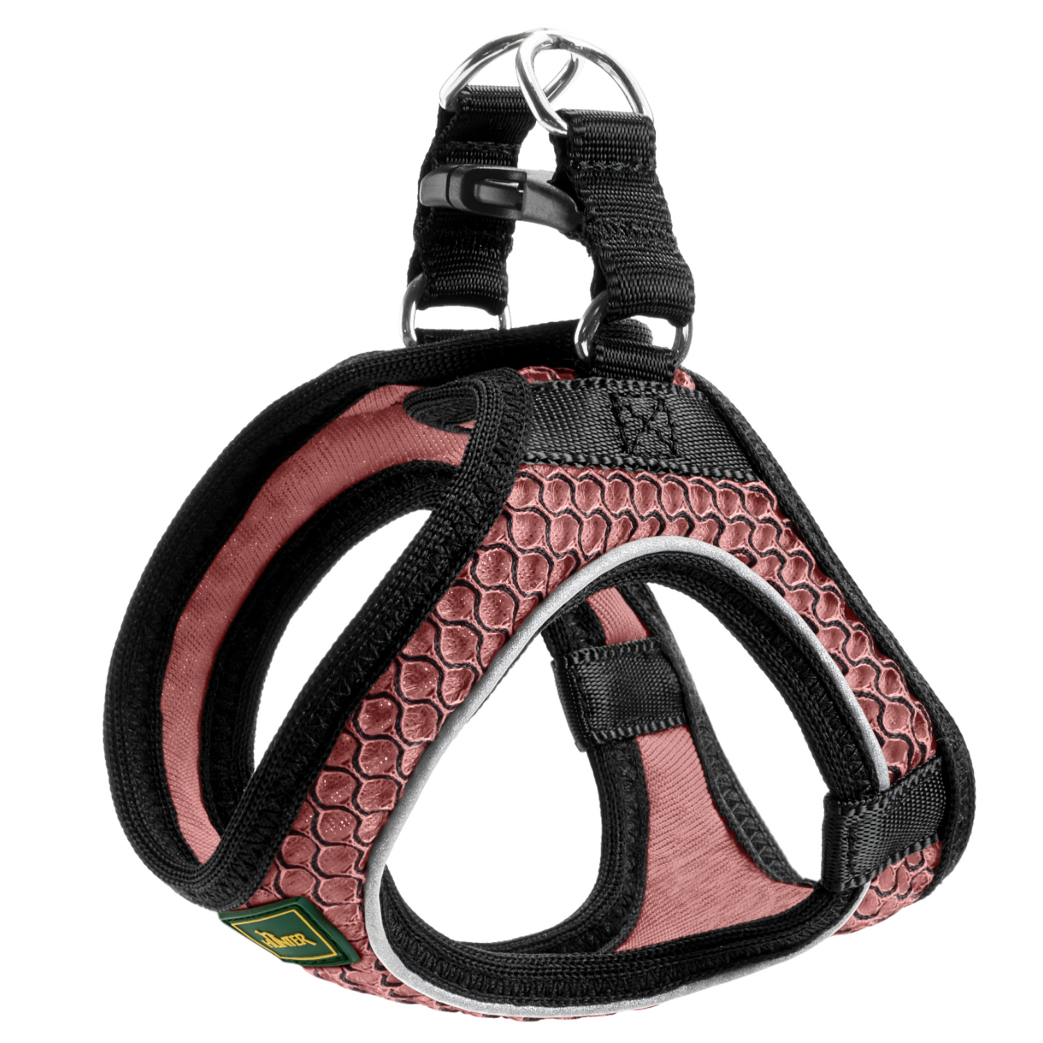 Hunter шлейка для собак Hilo Comfort 40-46 см, сетчатый текстиль, пыльная роза СКИДКА 40%