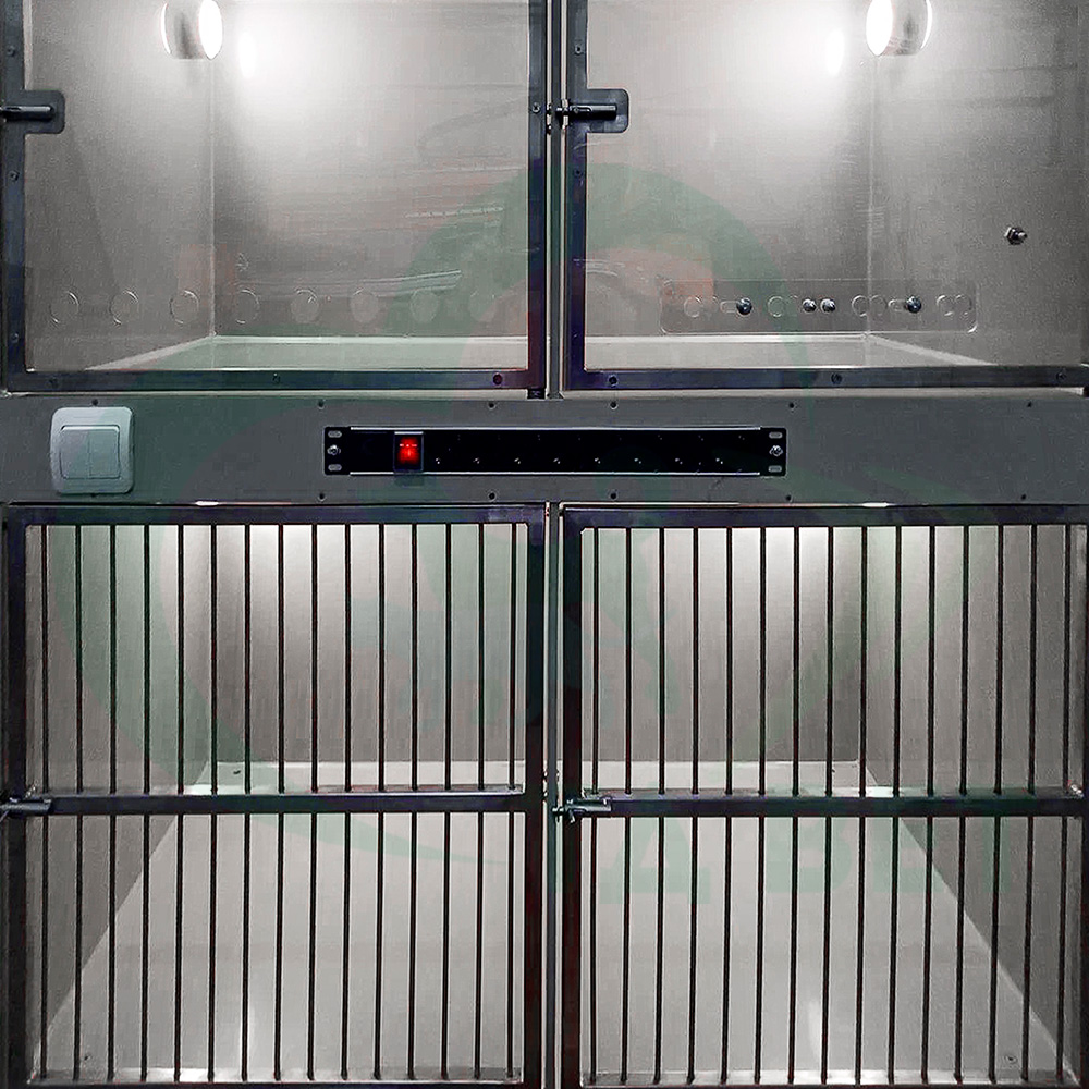 ТД ВЕТ Модуль из 6 клеток из полипропилена 1200(1240)х700х1920(2080)h