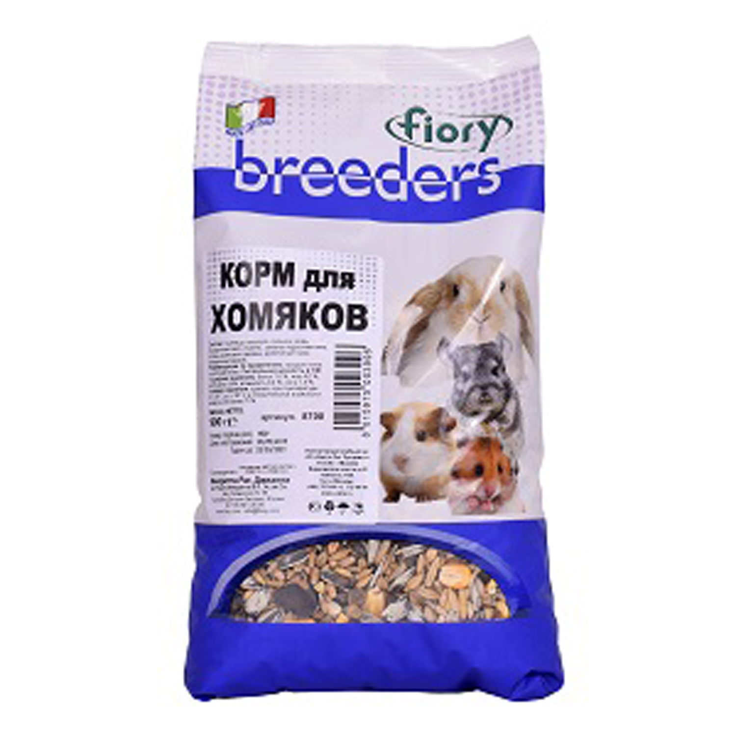 Fiory Корм для хомяков "Fiory Breeders", 900 г