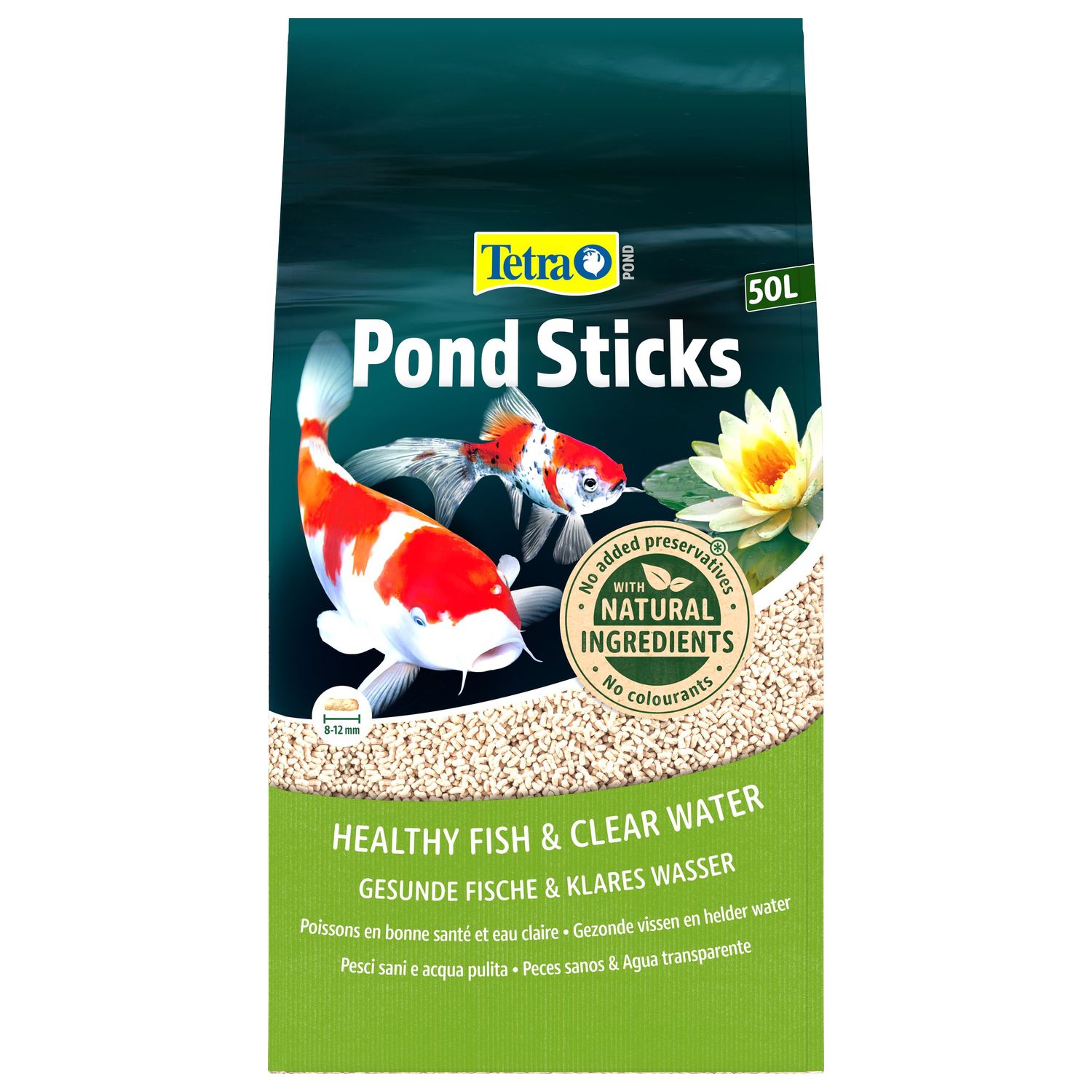 Tetra Pond Sticks корм для прудовых рыб в палочках 50 л