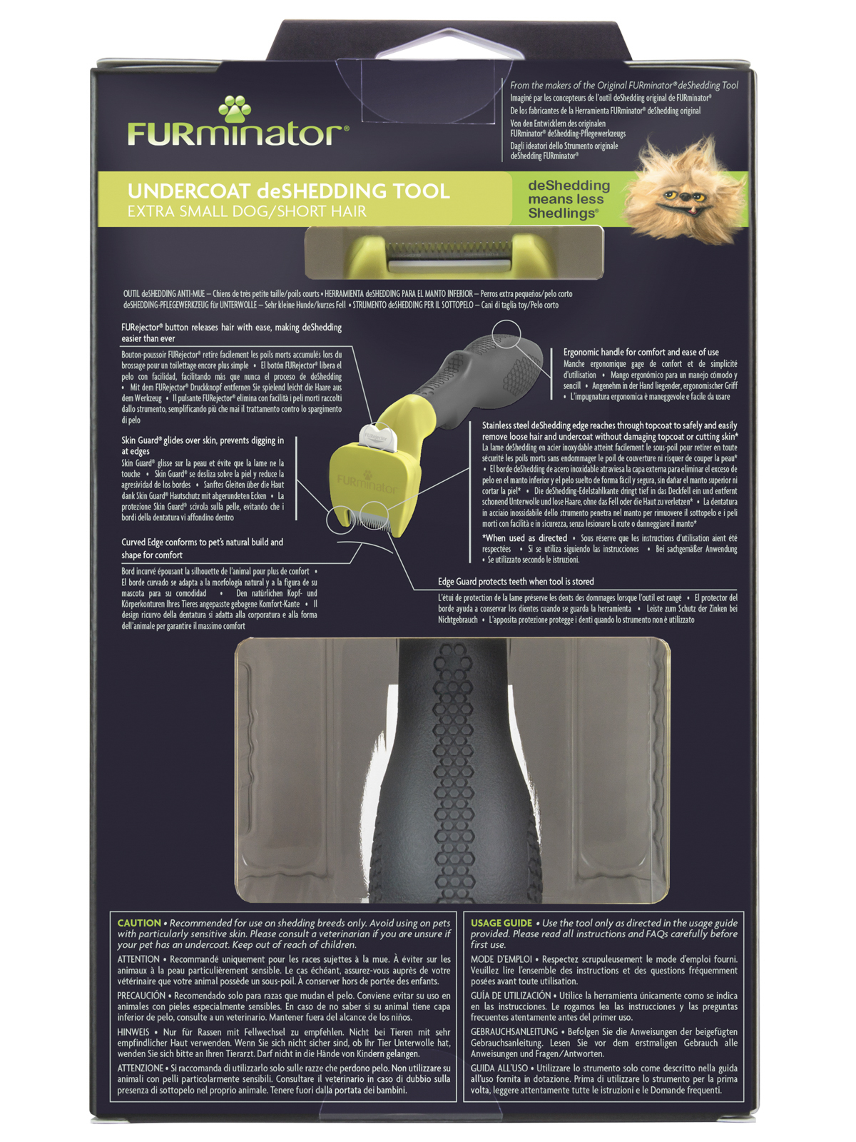 Фурминатор FURminator XS для карликовых собак с короткой шерстью СКИДКА 60%