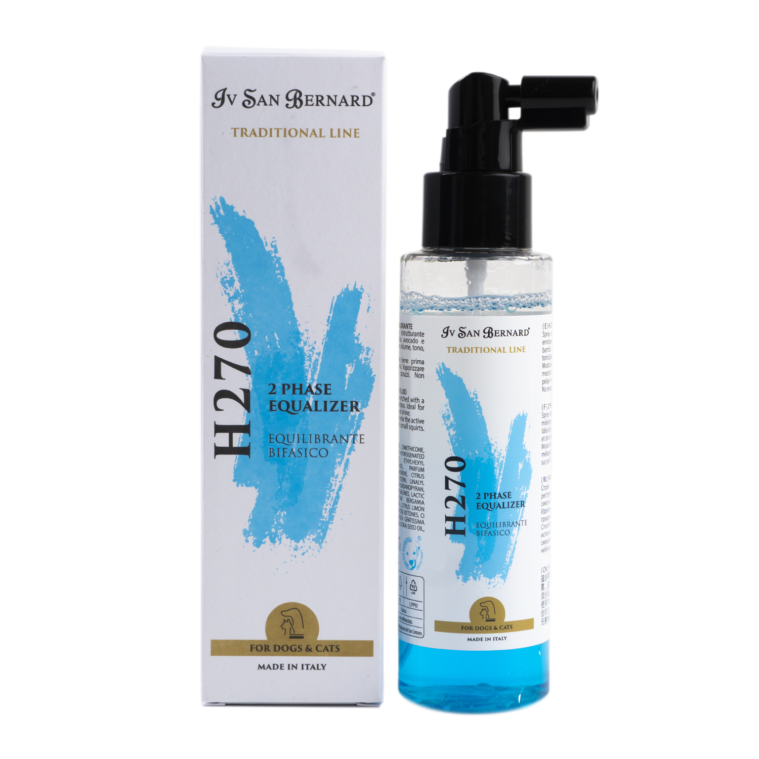 ISB ATAMI Двухфазный Спрей Н 270 для облегчения расчесывания и яркости окраса 100 мл