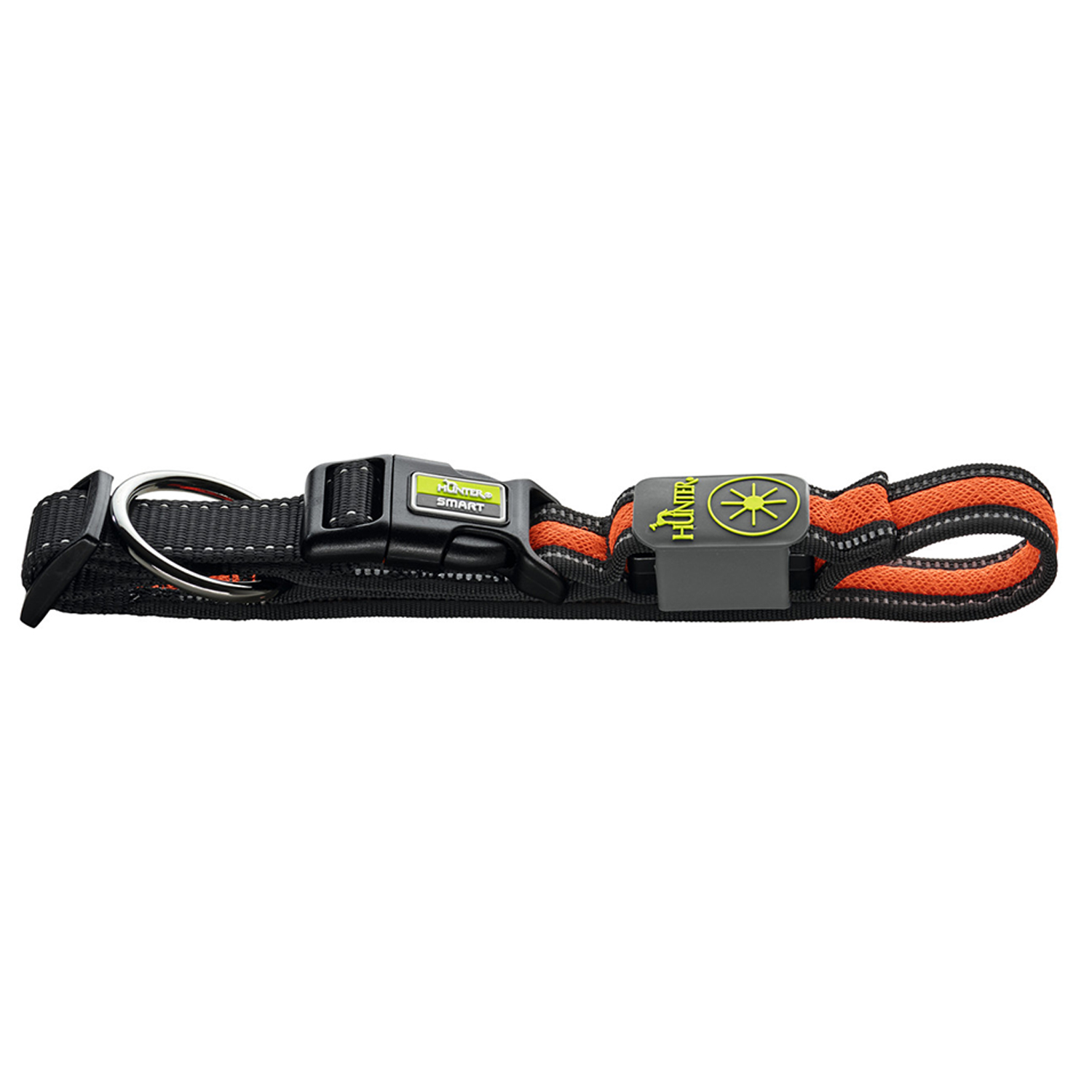Hunter LED Ошейник Manoa Glow L (55-60)/2,5 оранжевый СКИДКА 50%