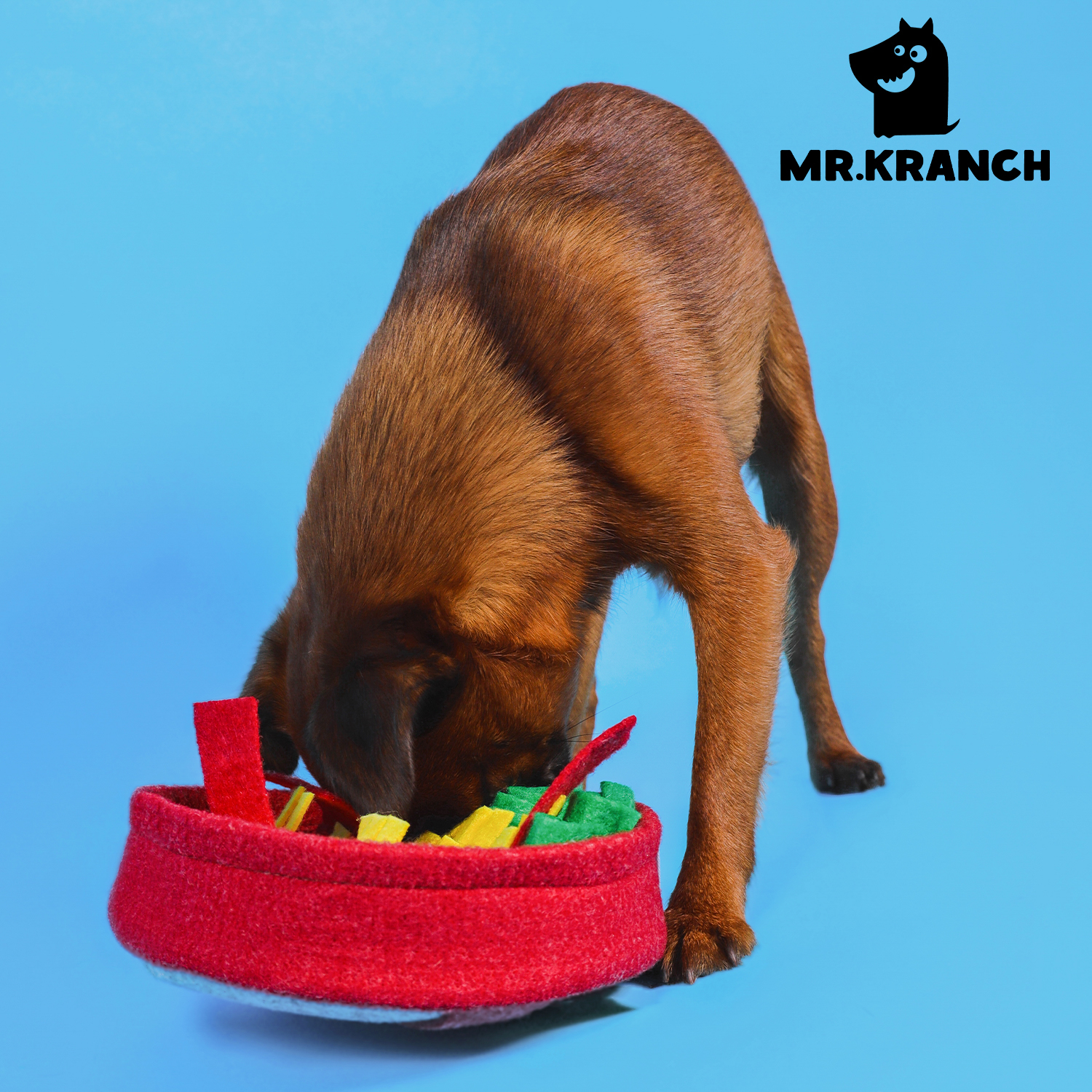 Нюхательная игрушка Mr.Kranch Пицца размер 18x18см