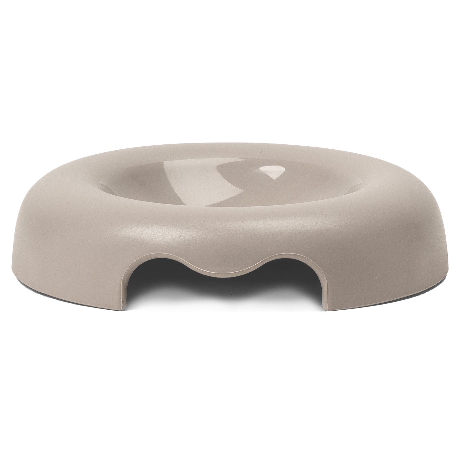 United Pets миска Kitty-Cat, 120мл, серая СКИДКА 40%