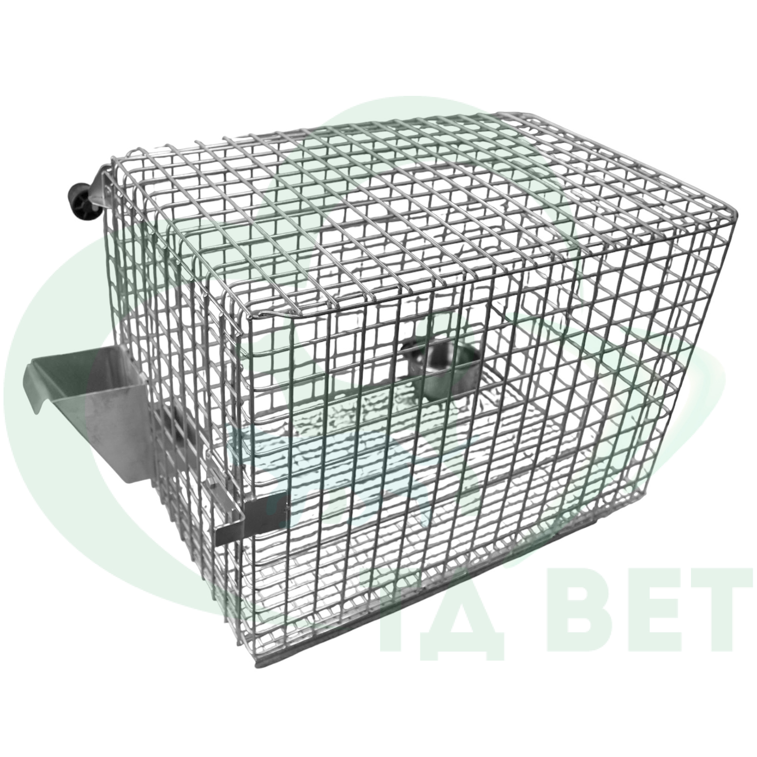 ТД ВЕТ Стеллаж с 15 подвесными клетками для лаб.кроликов 2000х500(650)х1720h