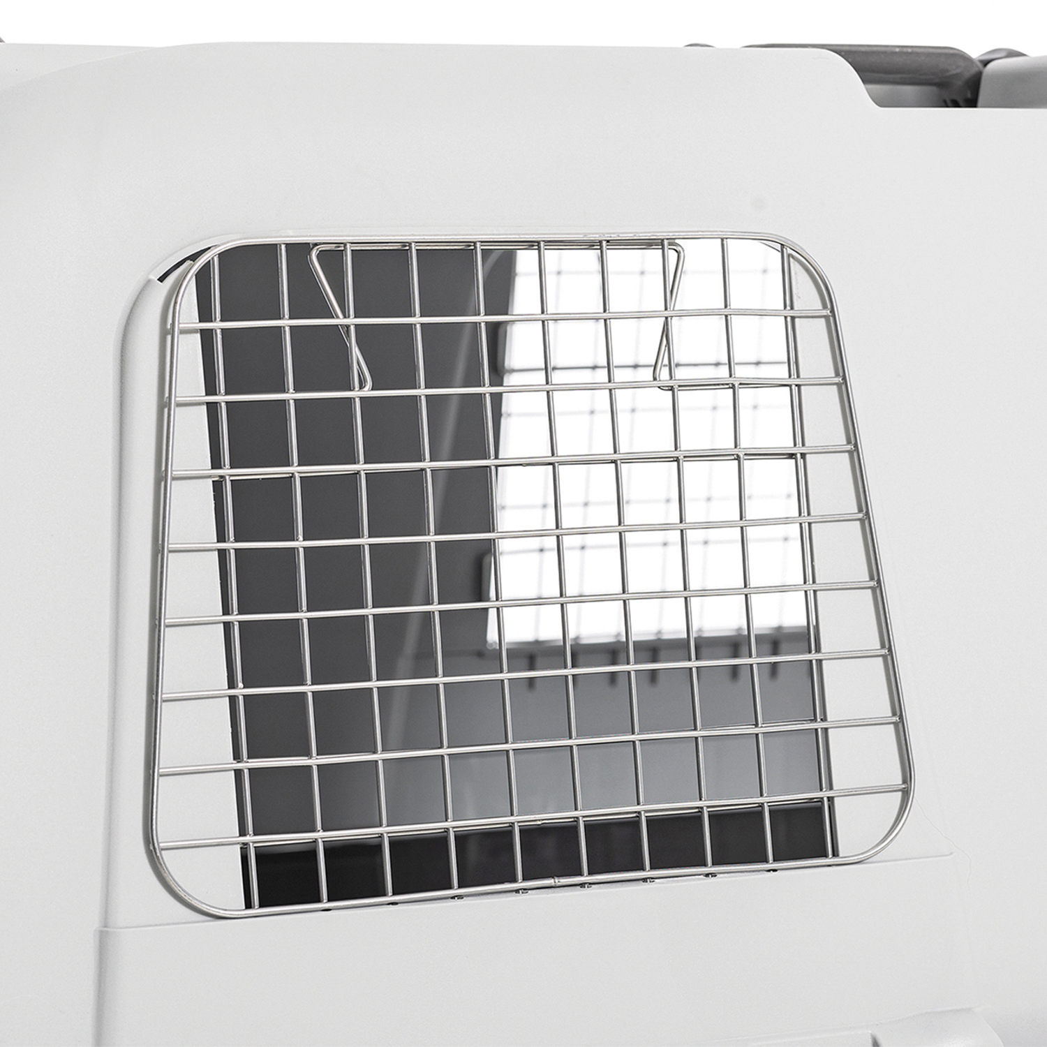 Переноска MPS SKUDO 8 118х80x88hсм с металлической дверцей с замком серая