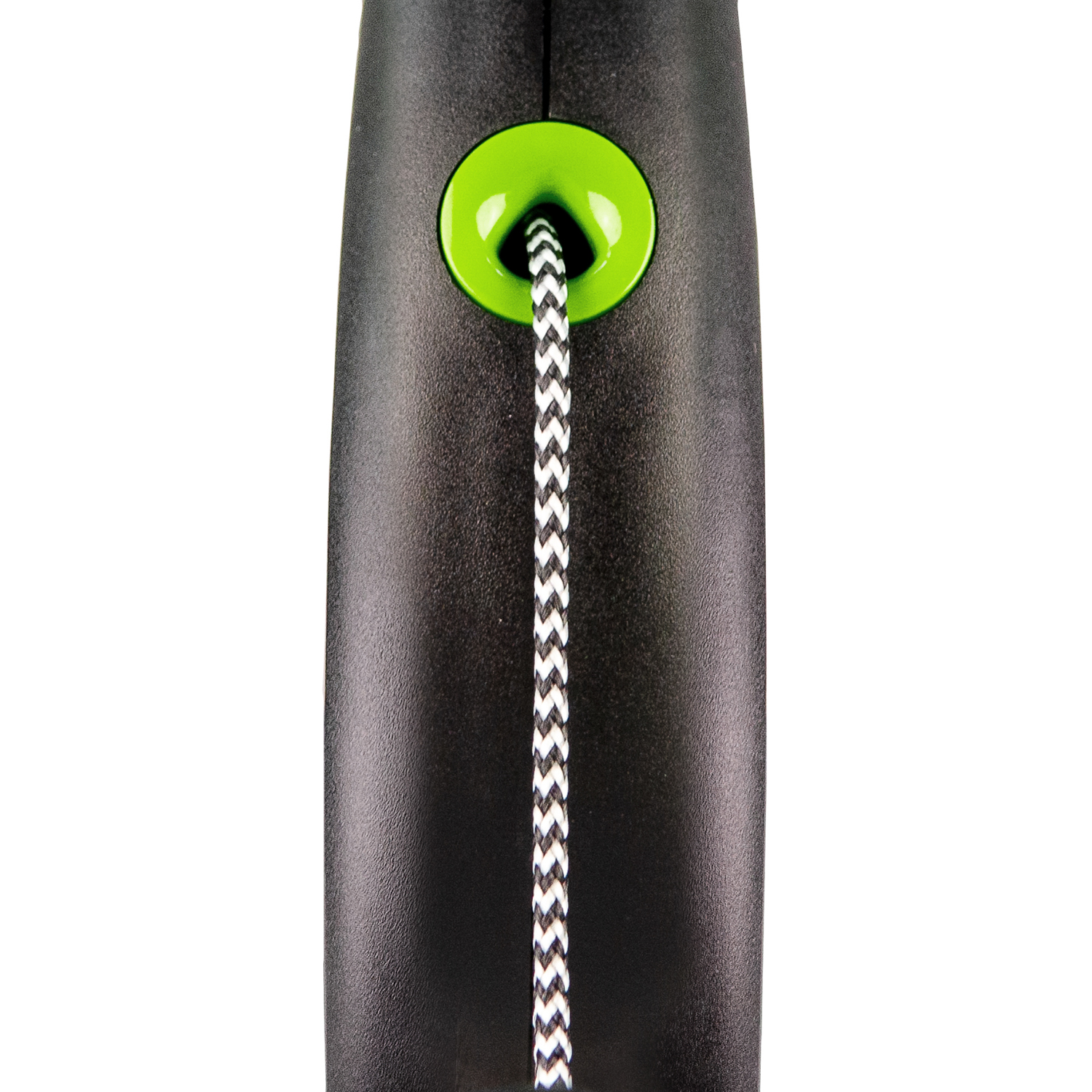 flexi рулетка Black Design XS (до 8 кг) 3 м трос черный/зеленый