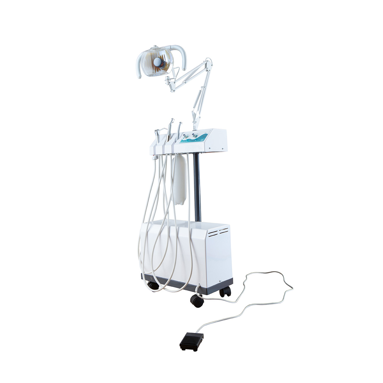 Бормашина передвижная комбинированная БПК-02 слюноотсос + светильник