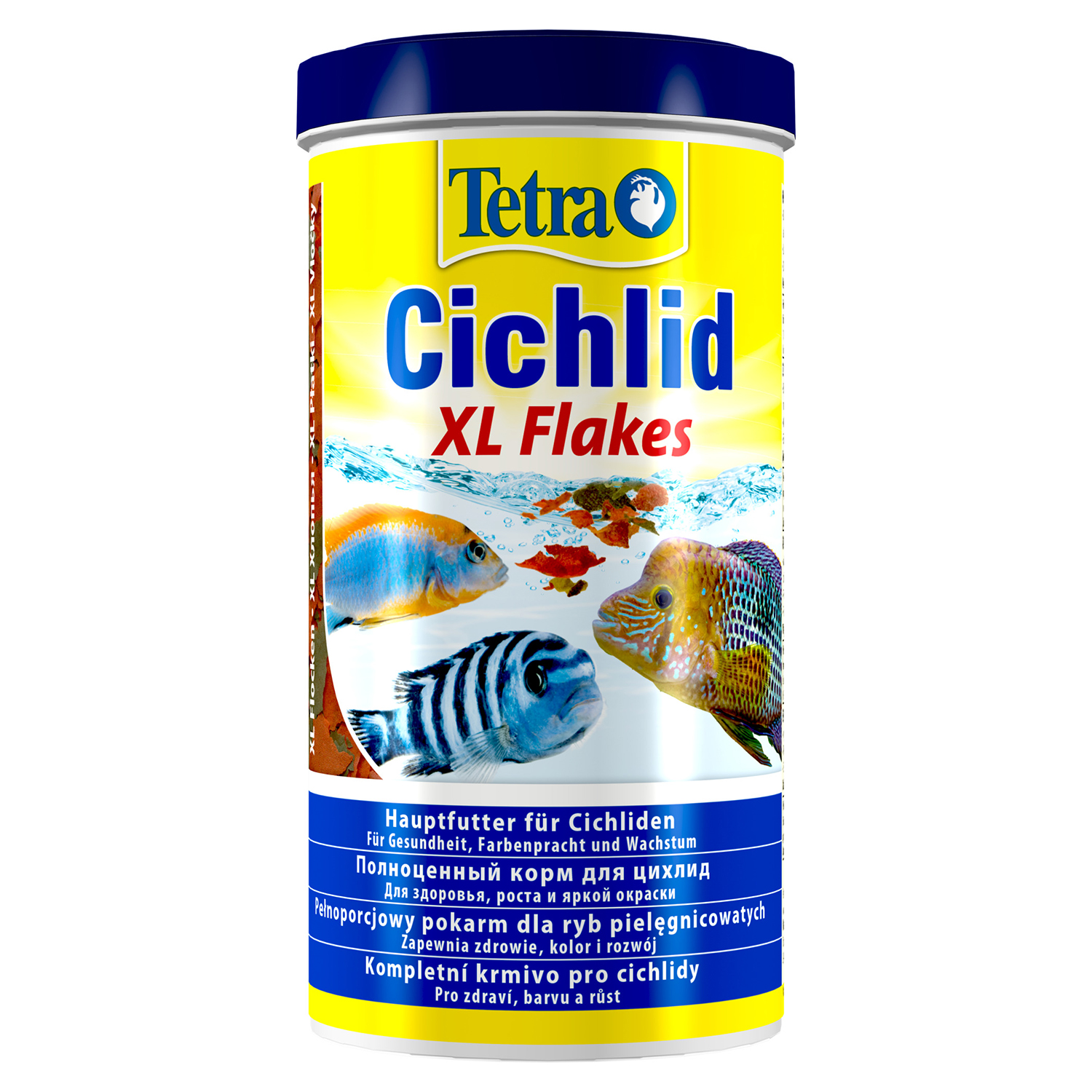 TetraCichlid XL корм для всех видов цихлид, крупные хлопья 1 л