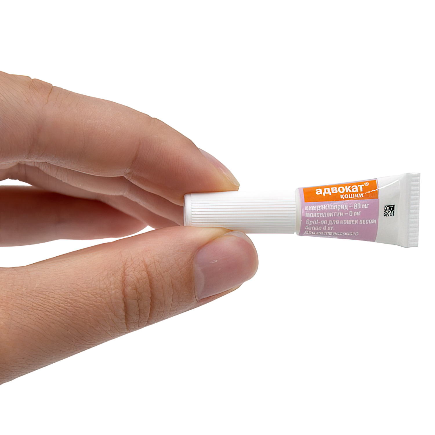 Bayer Адвокат капли для кошек 4-8 кг от чесоточных клещей, блох и гельминтов (3 пипетки х 0,8 мл)