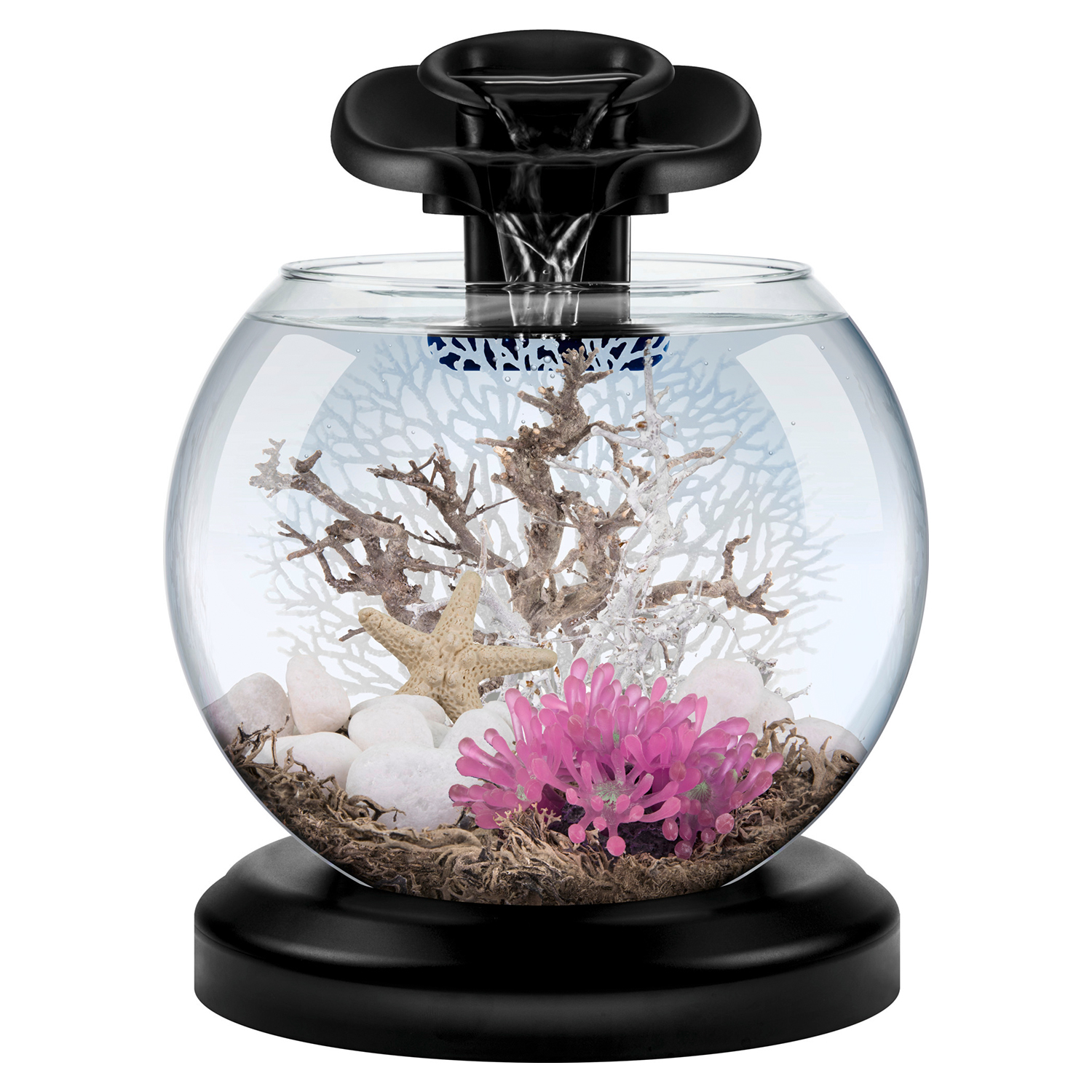 Tetra Cascade Globe Duo Waterfall аквариумный комплекс черный 6,8 л СКИДКА 60%