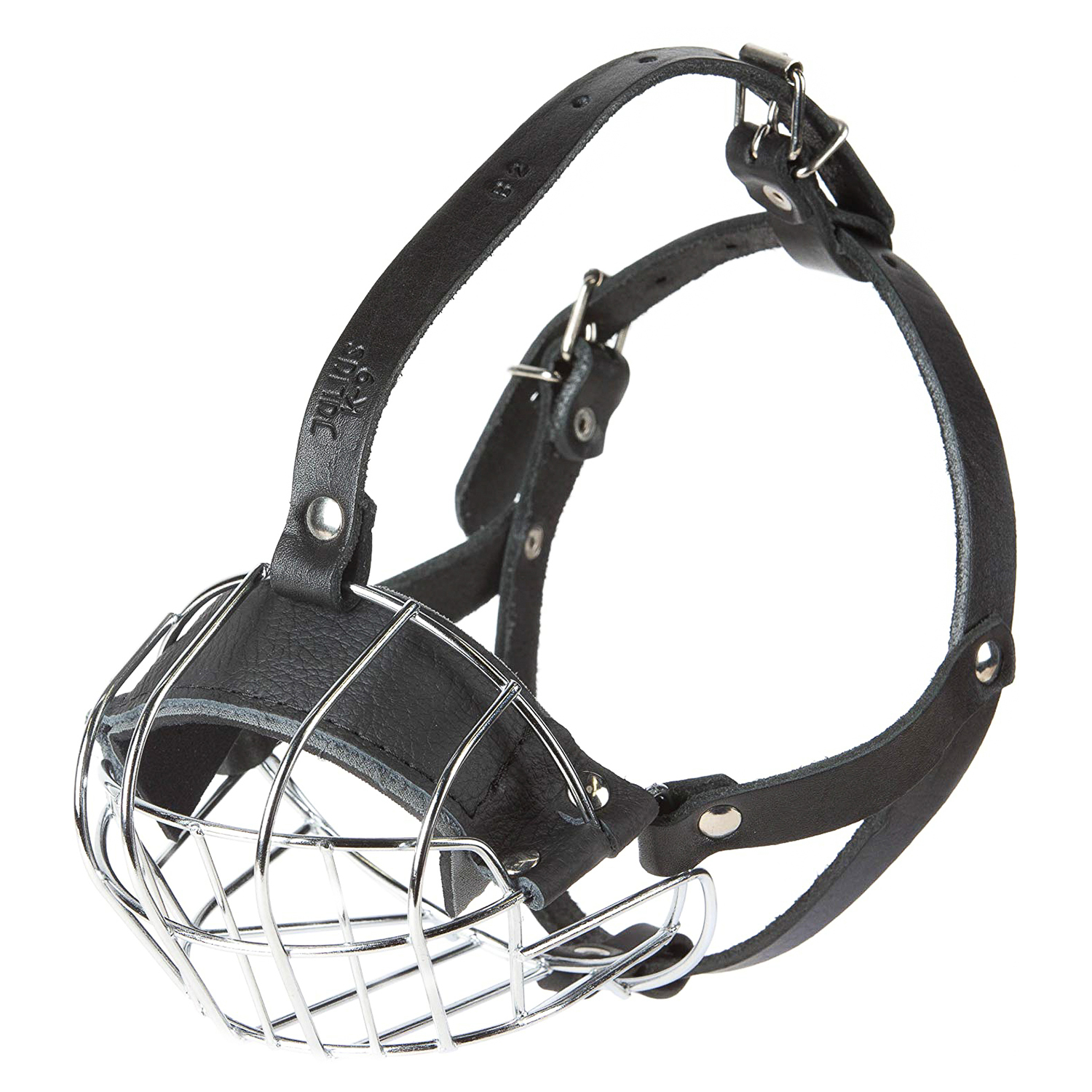 JULIUS-K9 намордник для собак c укороченной мордой Middle (33,5х7,5х9см), металл СКИДКА 50%