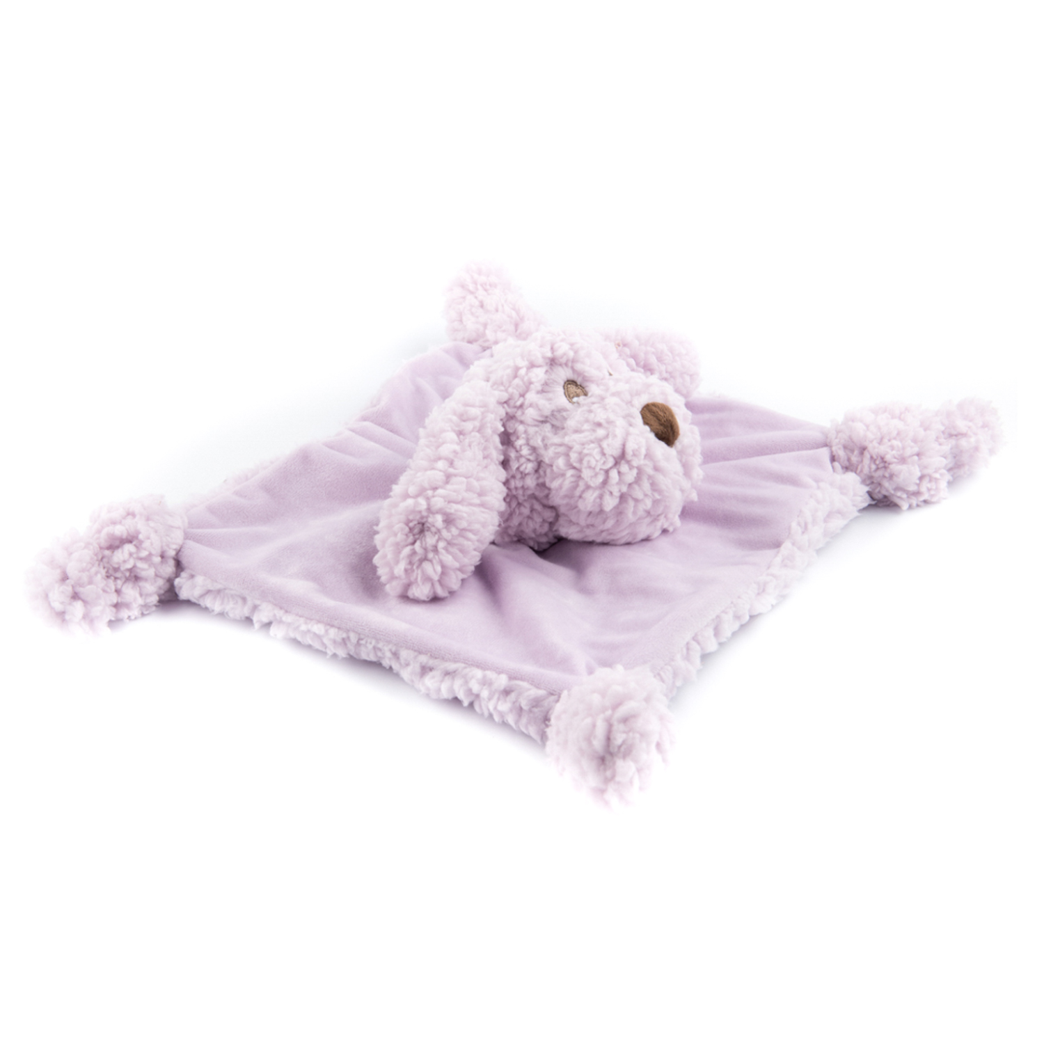 Игрушка AROMADOG Calm для собак Собачка-плед 28 см с пищалкой, сиреневый