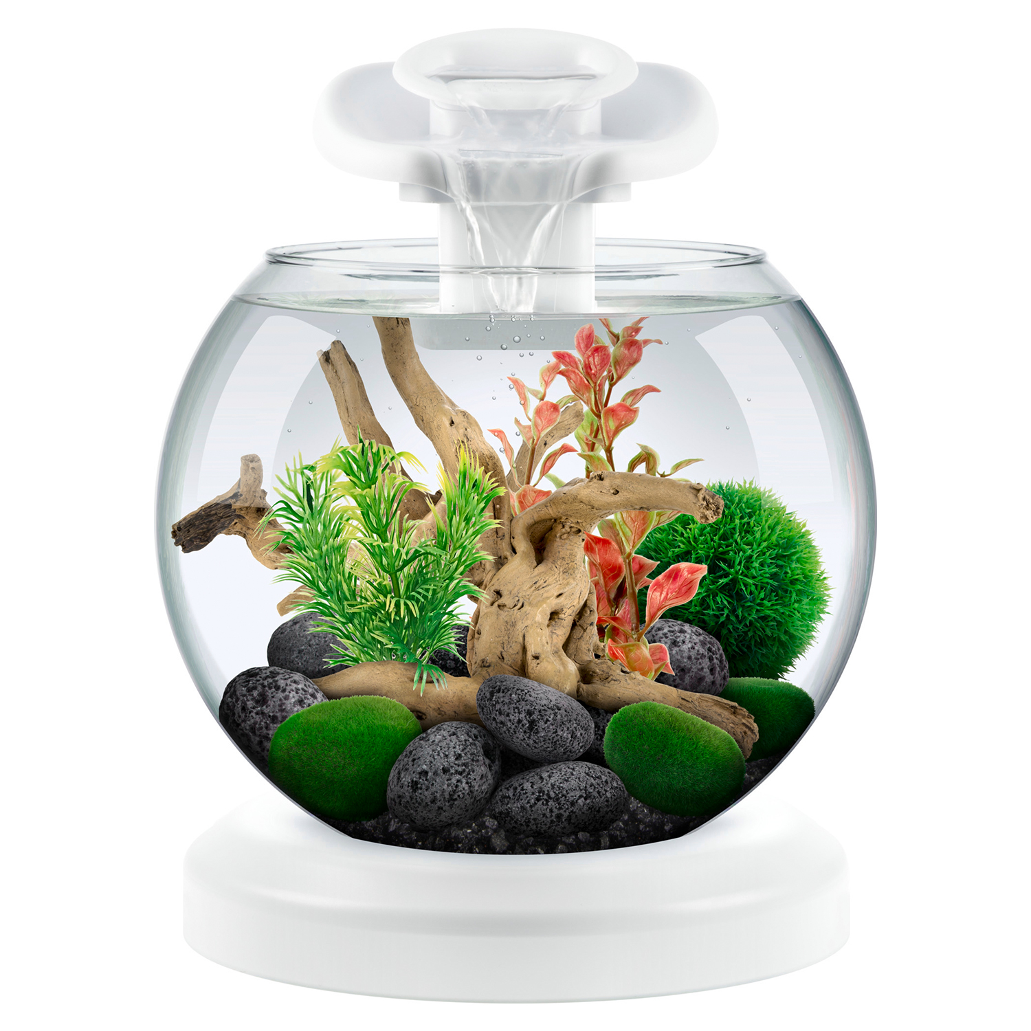Tetra Cascade Globe Duo Waterfall аквариумный комплекс белый 6,8 л СКИДКА 60%