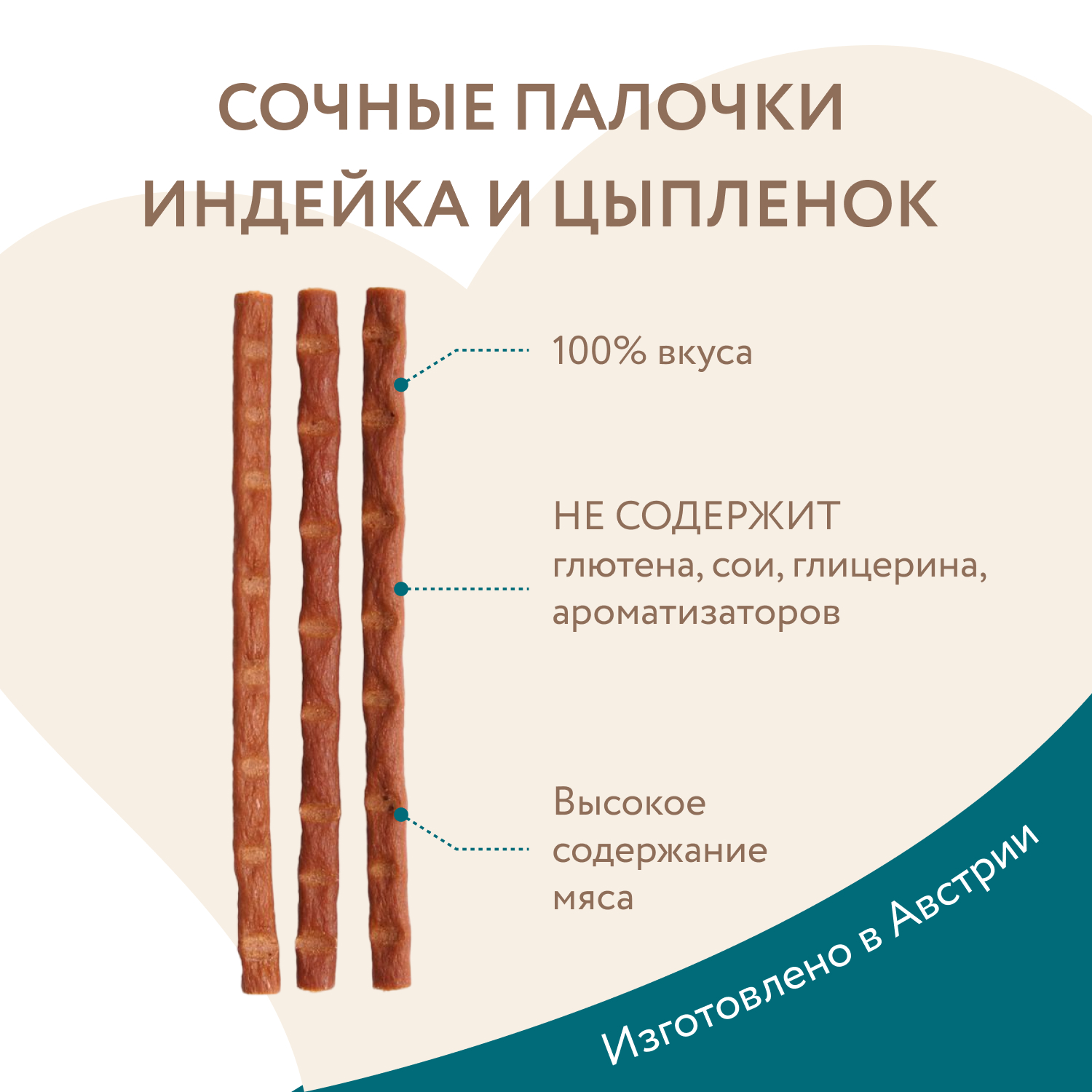 Лакомство Мнямс лакомые палочки для стерилизованных кошек из индейки и цыпленка 3х5 г