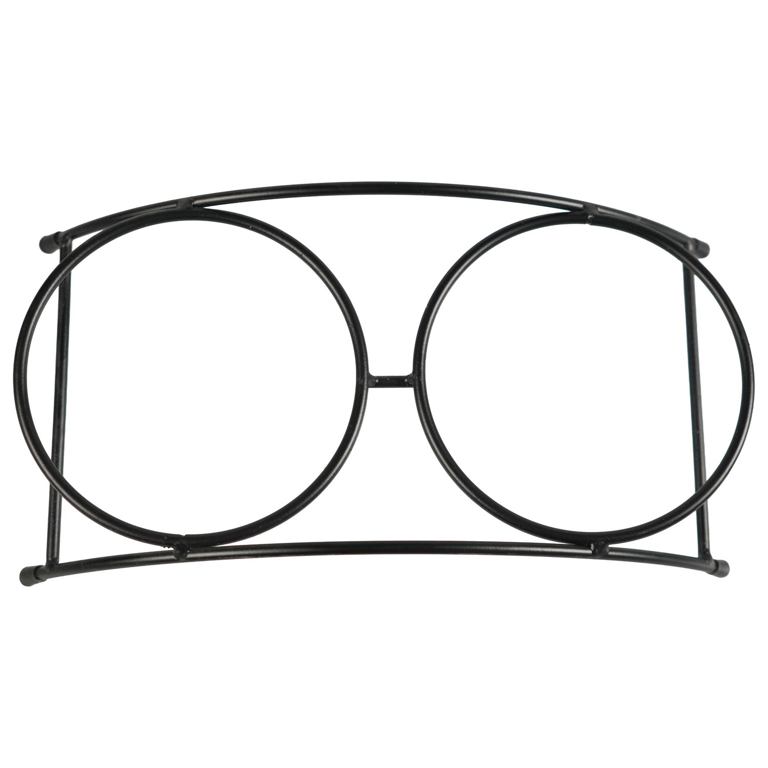 Миски Mr.Kranch на подставке для собак и кошек двойные 2x290 мл fish&chips голубые