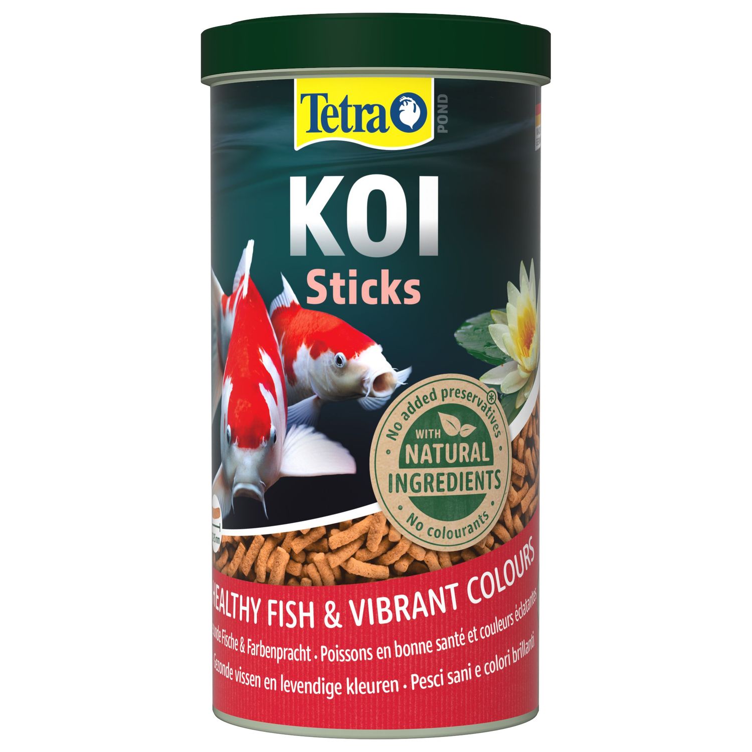 Tetra Pond Koi Sticks основной корм для кои палочки 1 л