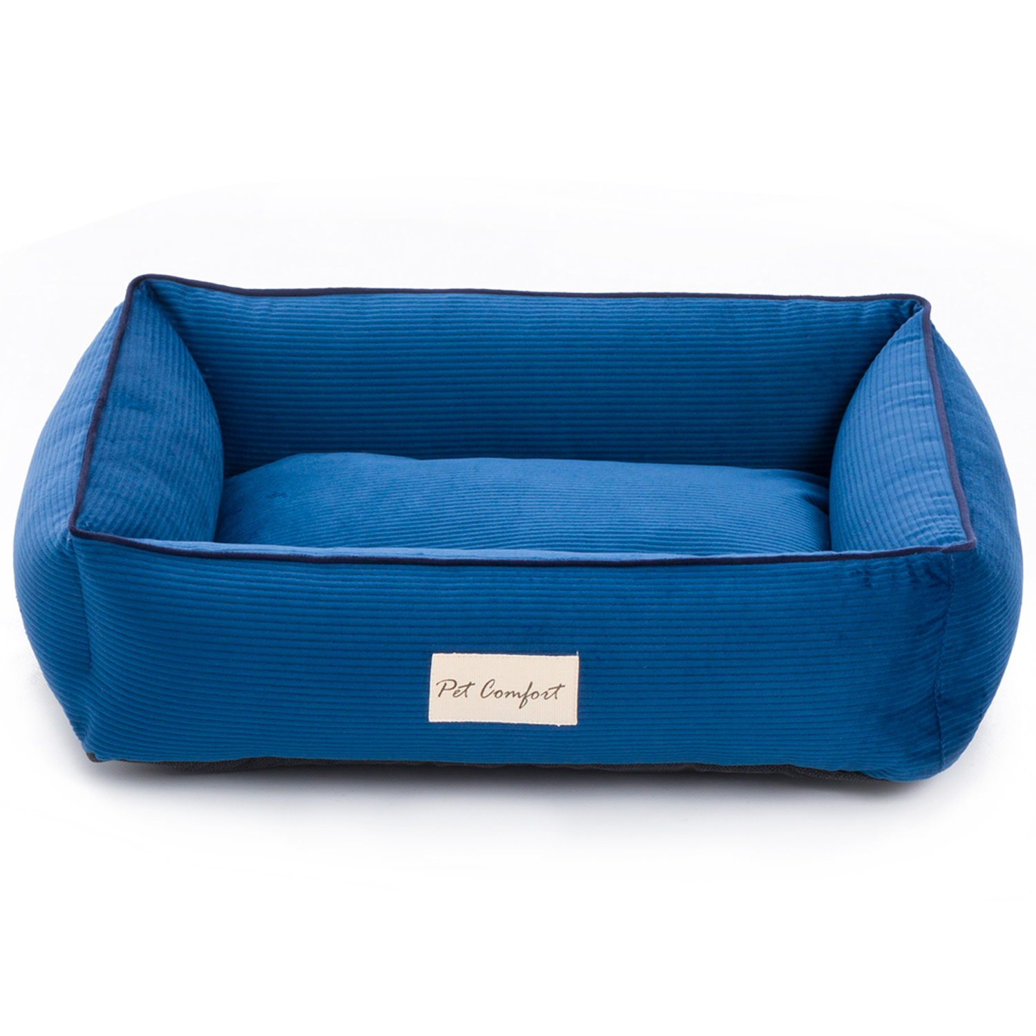 Лежанка Pet Comfort для кошек и собак миниатюрных пород, Golf Vita 03, размер XS 45х55 см, синий СКИДКА 50%